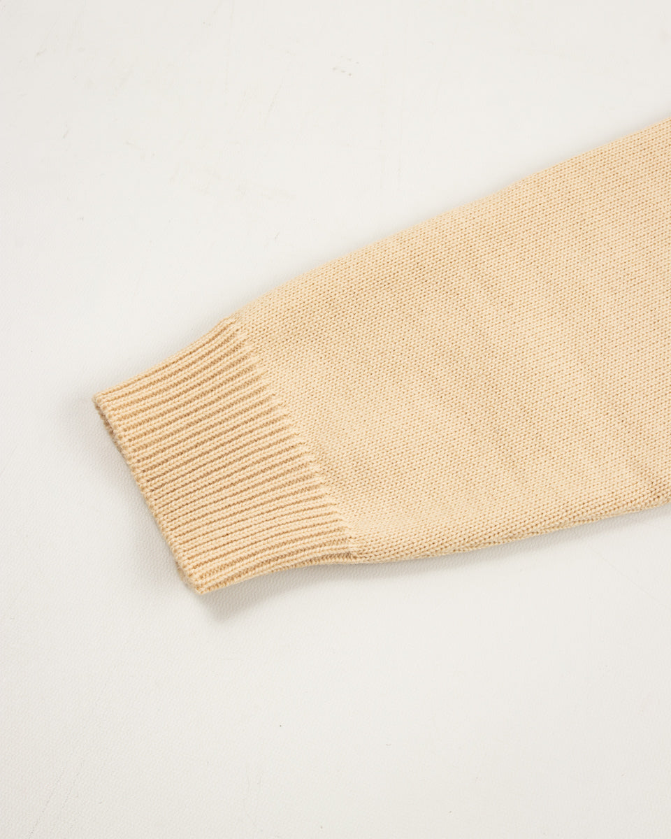 The Real McCoy's 30s Hooded Knit Sweater - Ecru - Standard & Strange