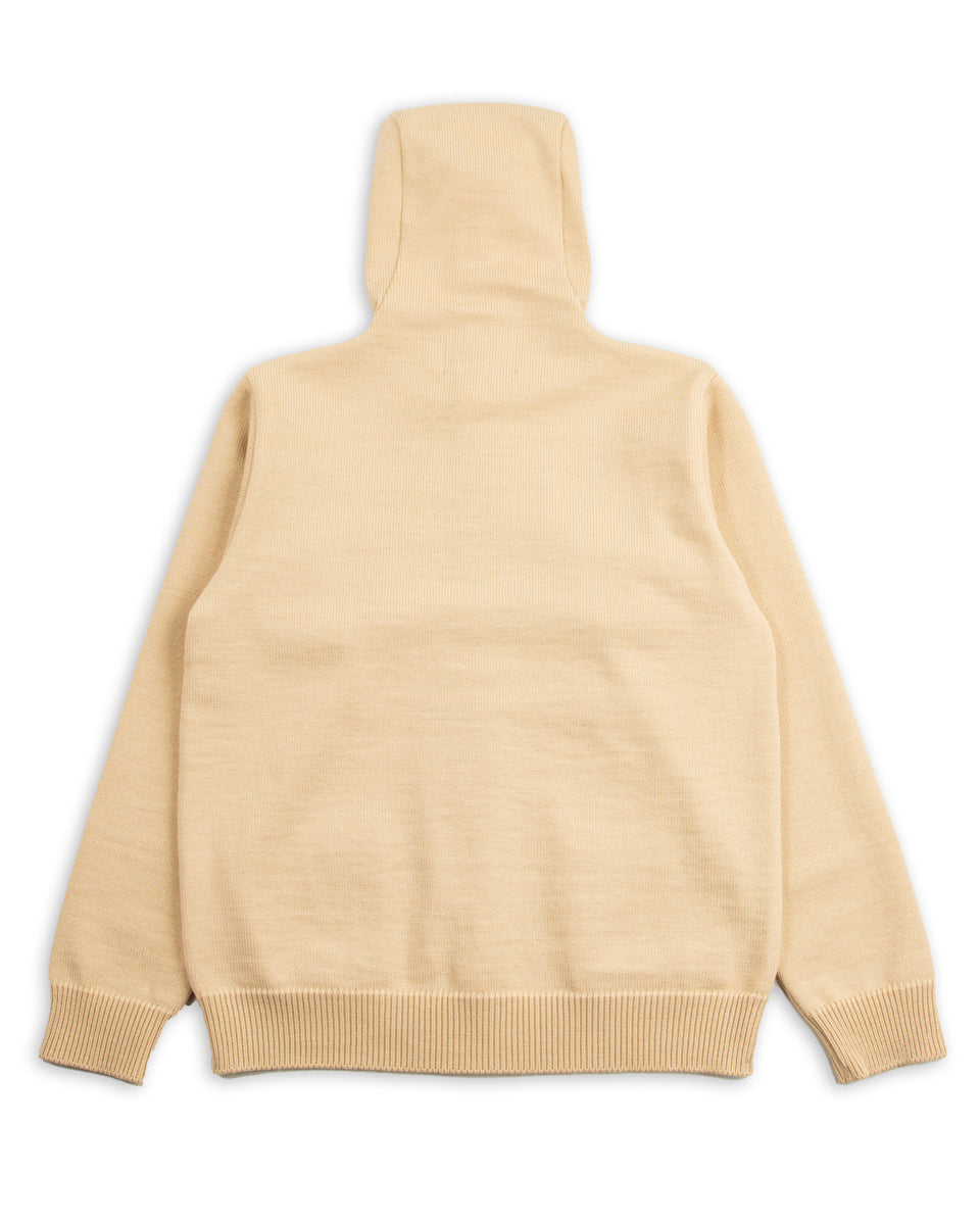 The Real McCoy's 30s Hooded Knit Sweater - Ecru - Standard & Strange