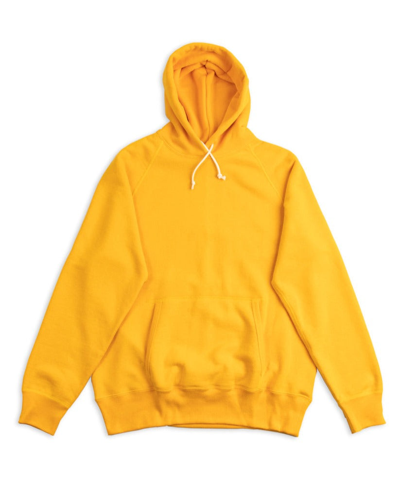 The Real McCoy's 9oz Loopwheel Pullover Hoodie - Yellow - Standard & Strange