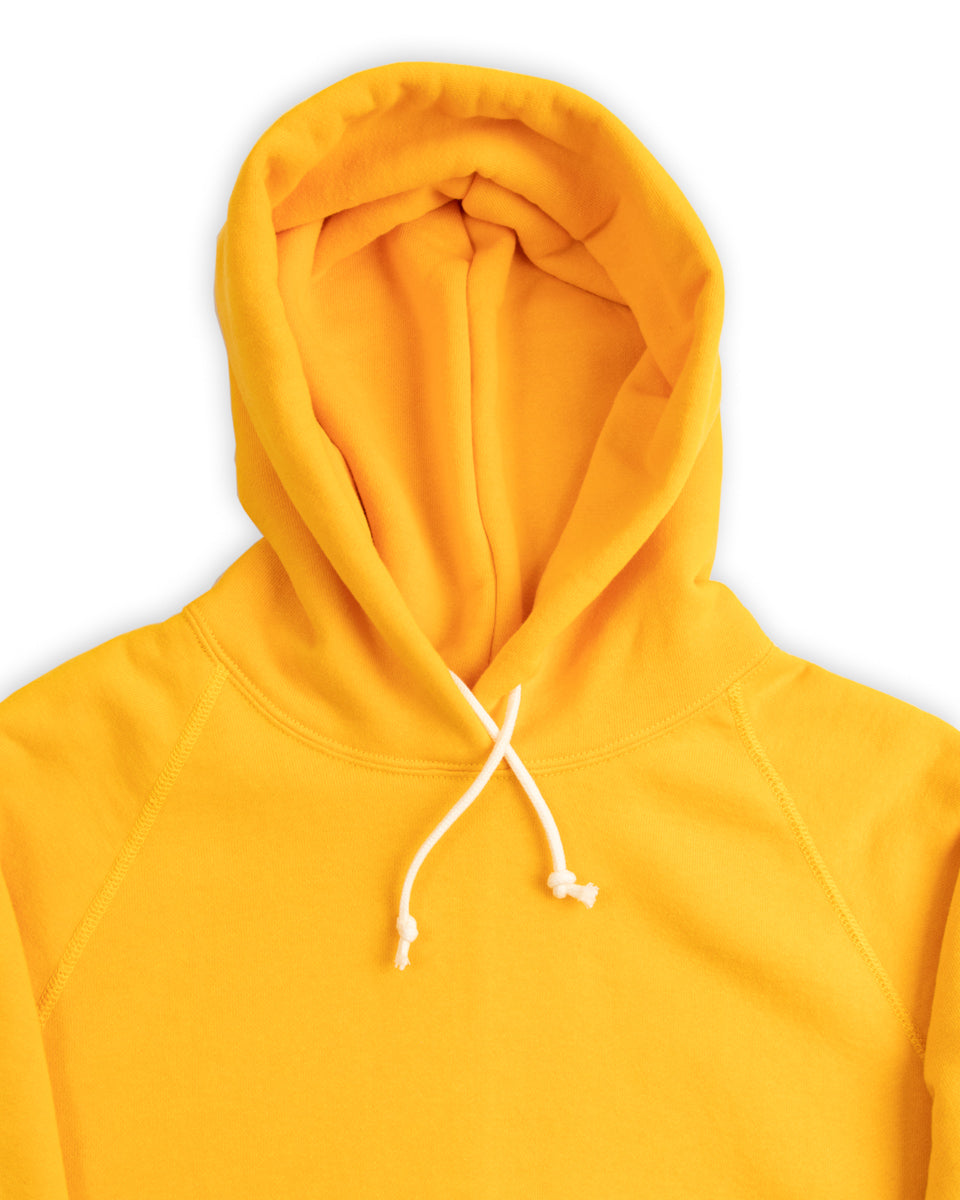 The Real McCoy's 9oz Loopwheel Pullover Hoodie - Yellow - Standard & Strange