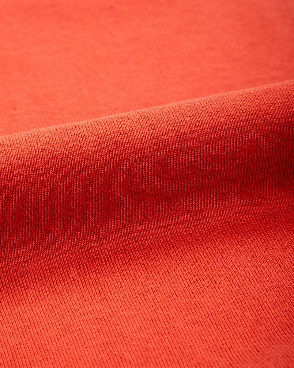 The Real McCoy's 9 oz Loopwheel Raglan Sweatshirt - Cherry - Standard & Strange