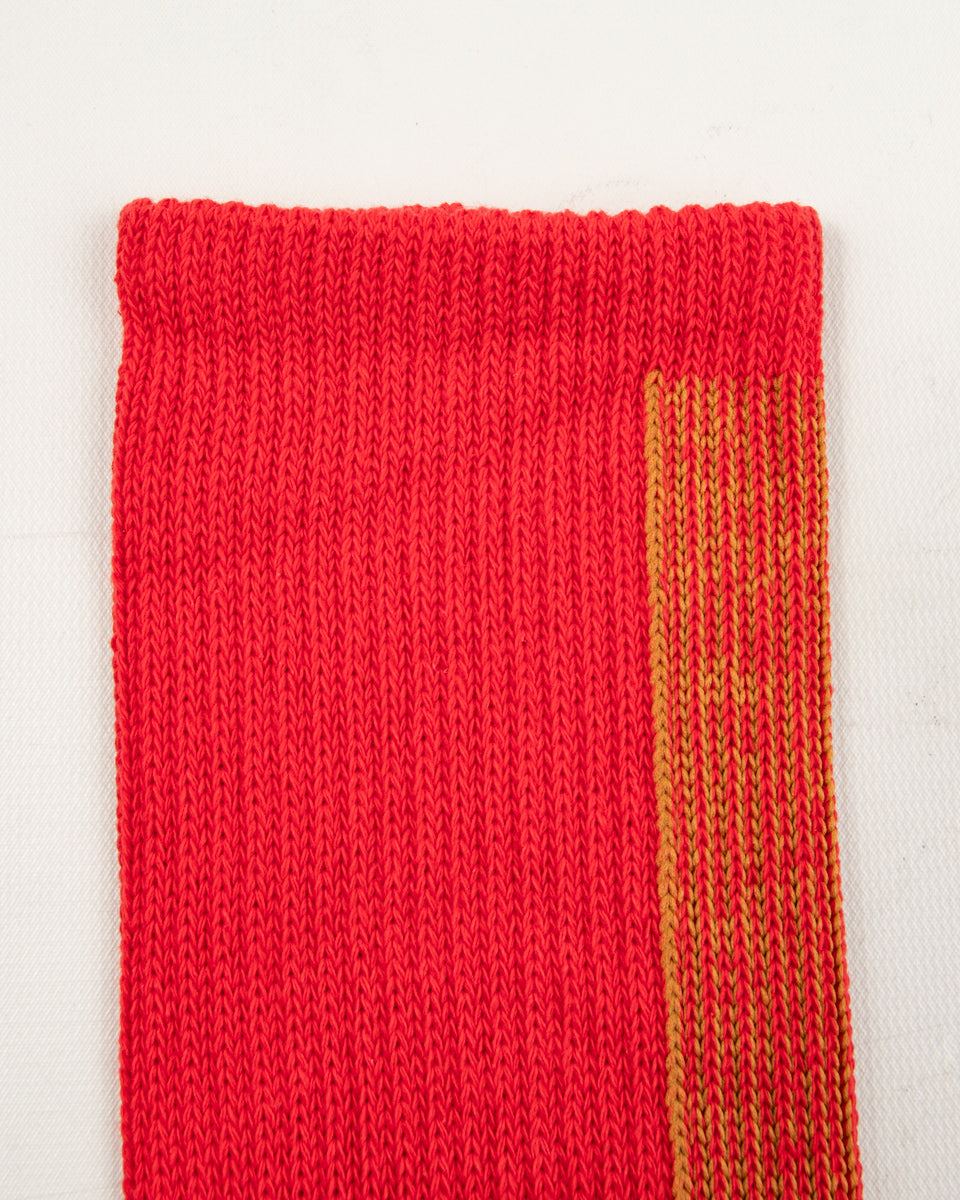 The Real McCoy's Boot Socks "Ranger" - Red - Standard & Strange