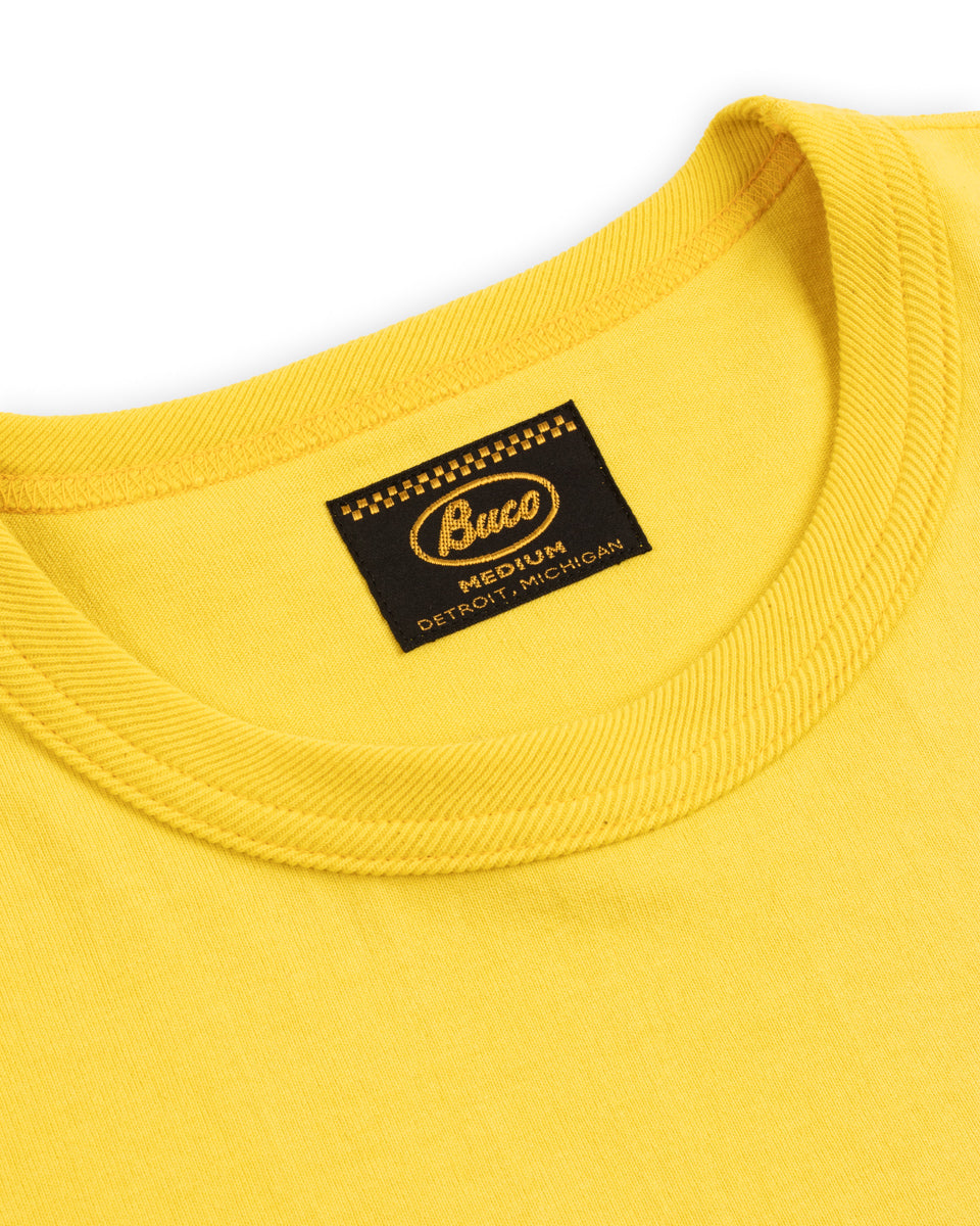 The Real McCoy's Buco L/S Tee / Original Buco - Canary - Standard & Strange