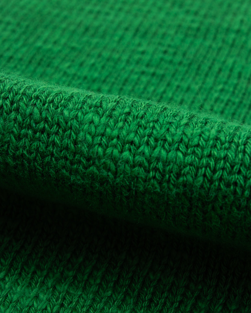 The Real McCoy's Cotton Crewneck Sweater - Green - Standard & Strange
