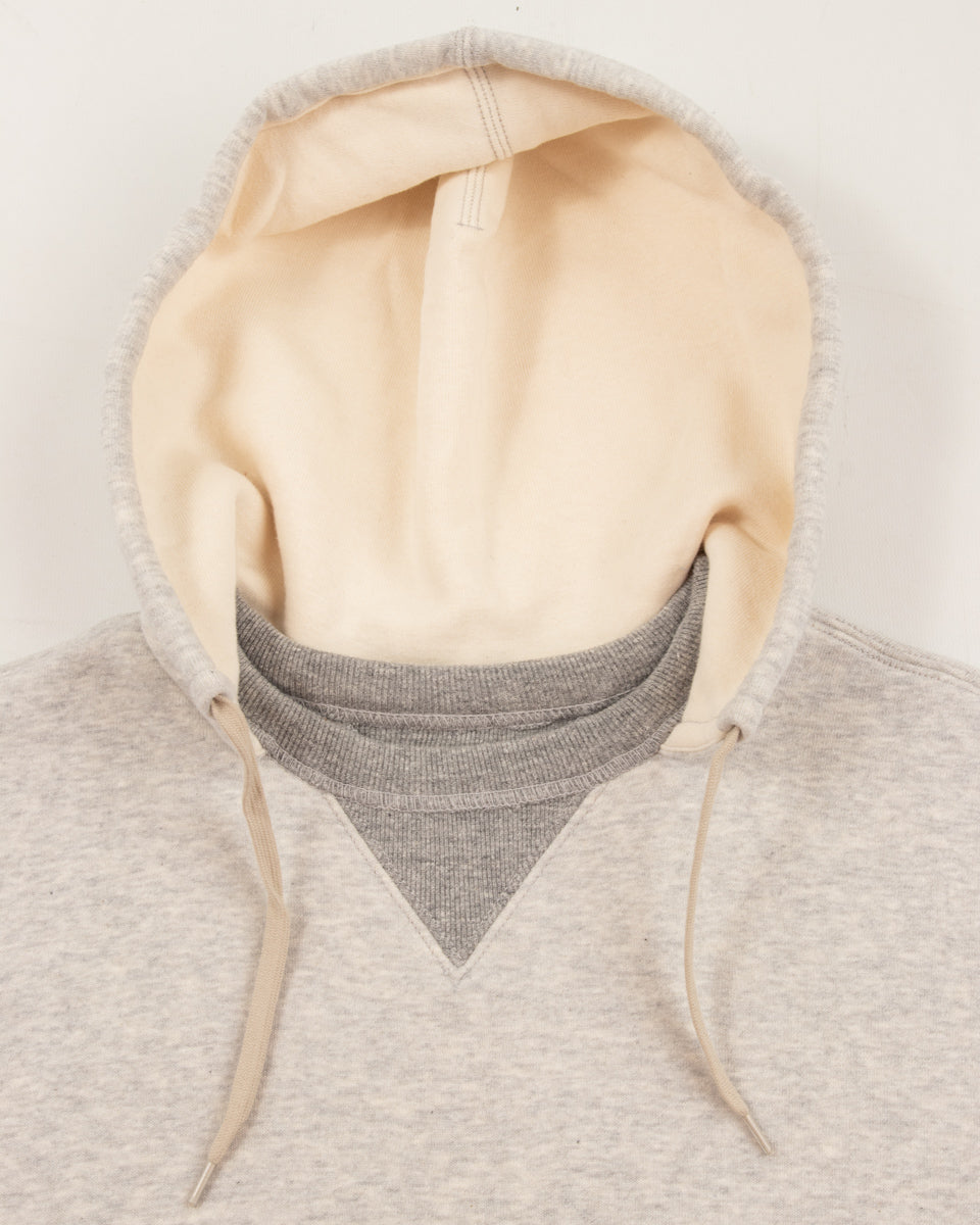 The Real McCoy's Double Face Hooded Sweatshirt - Gray - Standard & Strange