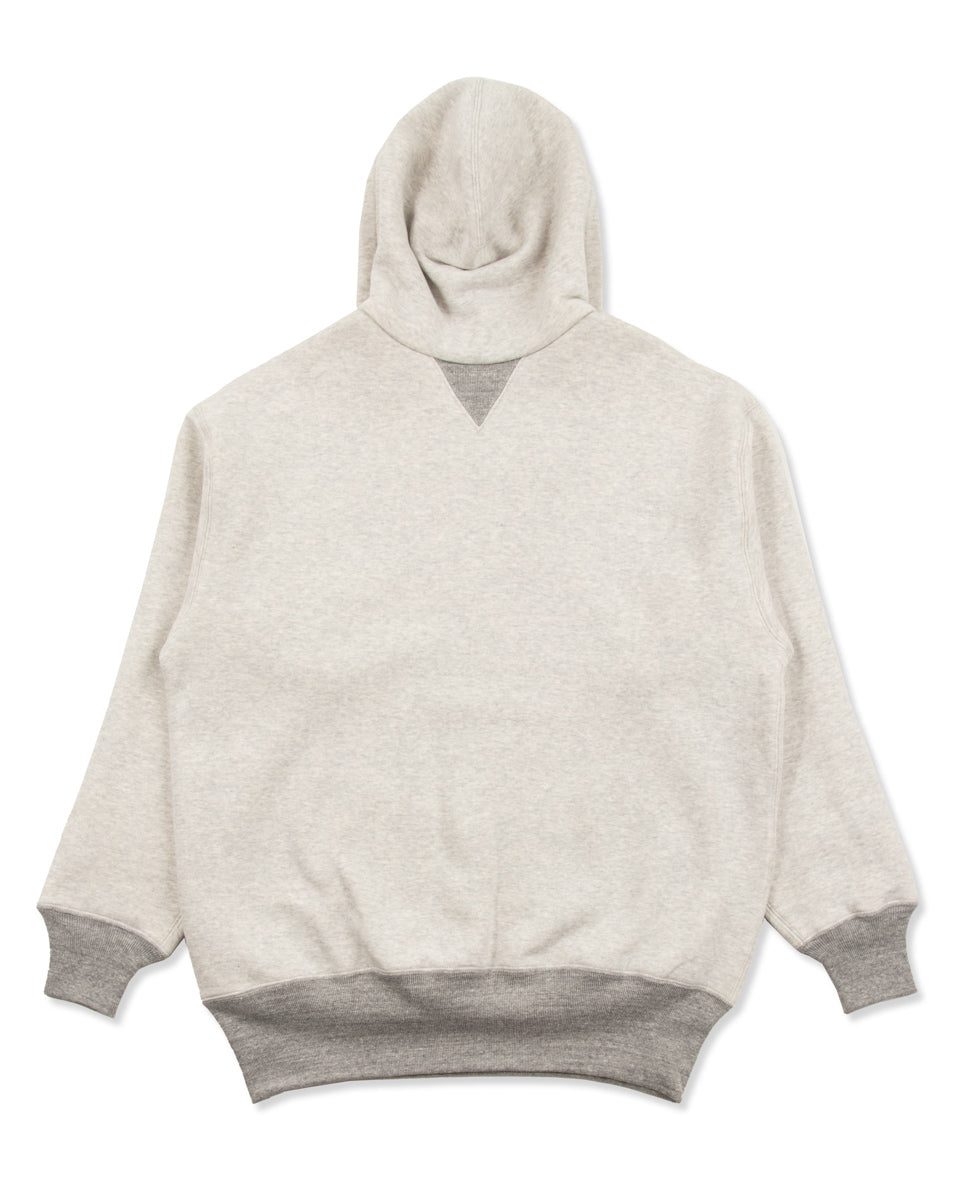 The Real McCoy's Double Face Hooded Sweatshirt - Gray - Standard & Strange