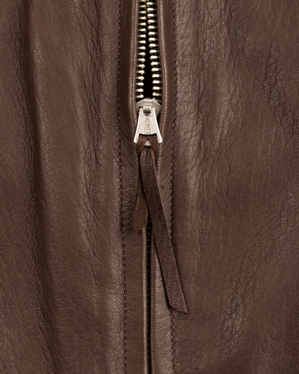 The Real McCoy's Freeman 30s Sports Jacket (Deerskin) - Brown - Standard & Strange