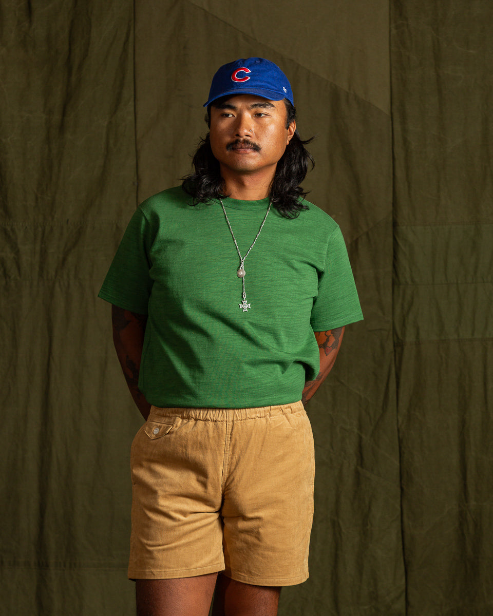 The Real McCoy's Heavy Cotton Slub Jersey - Shamrock - Standard & Strange