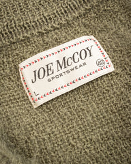 The Real McCoy's Joe McCoy Mohair V-Neck Sweater - Mint - Standard & Strange