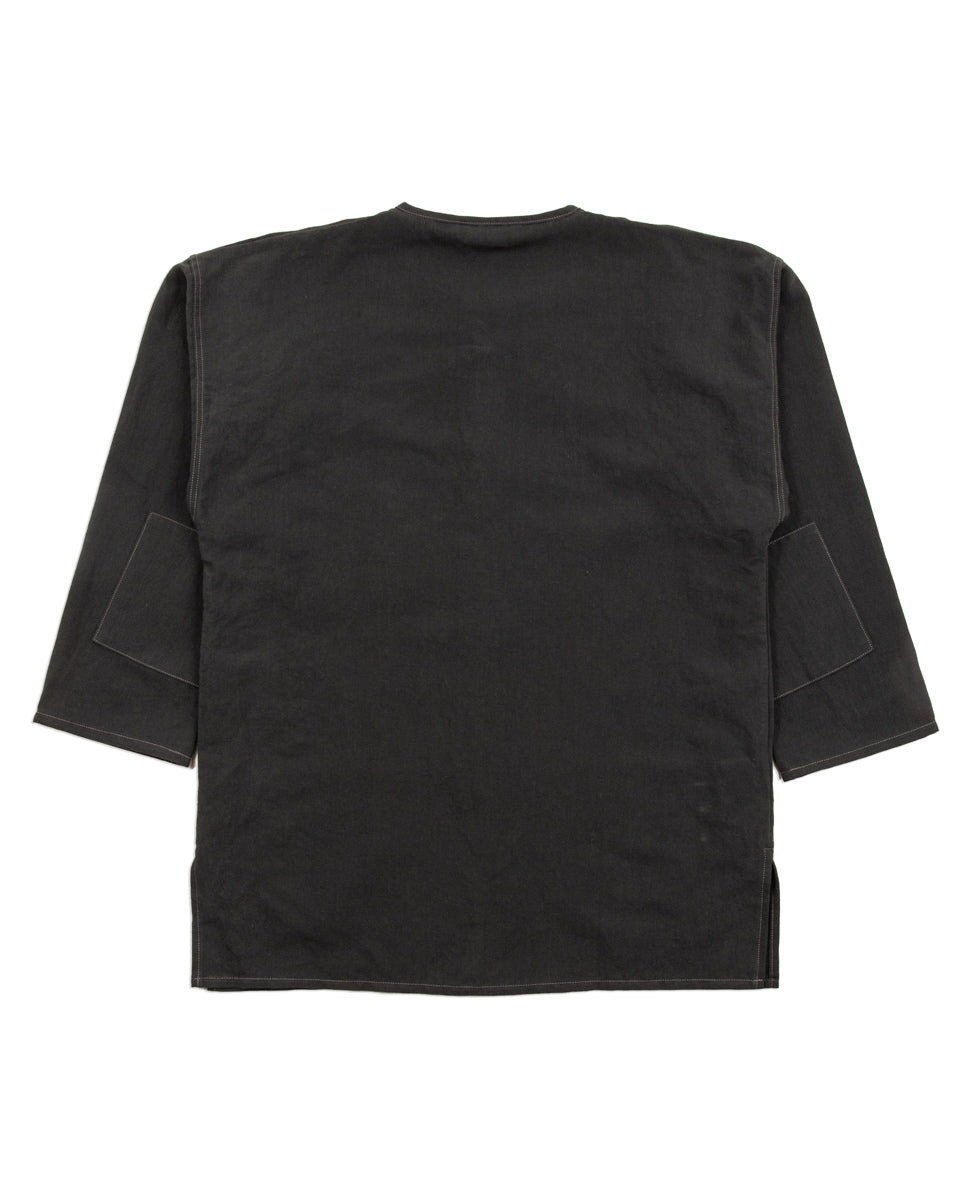 The Real McCoy's Junk Force Black Pajama Shirt - Black - Standard & Strange