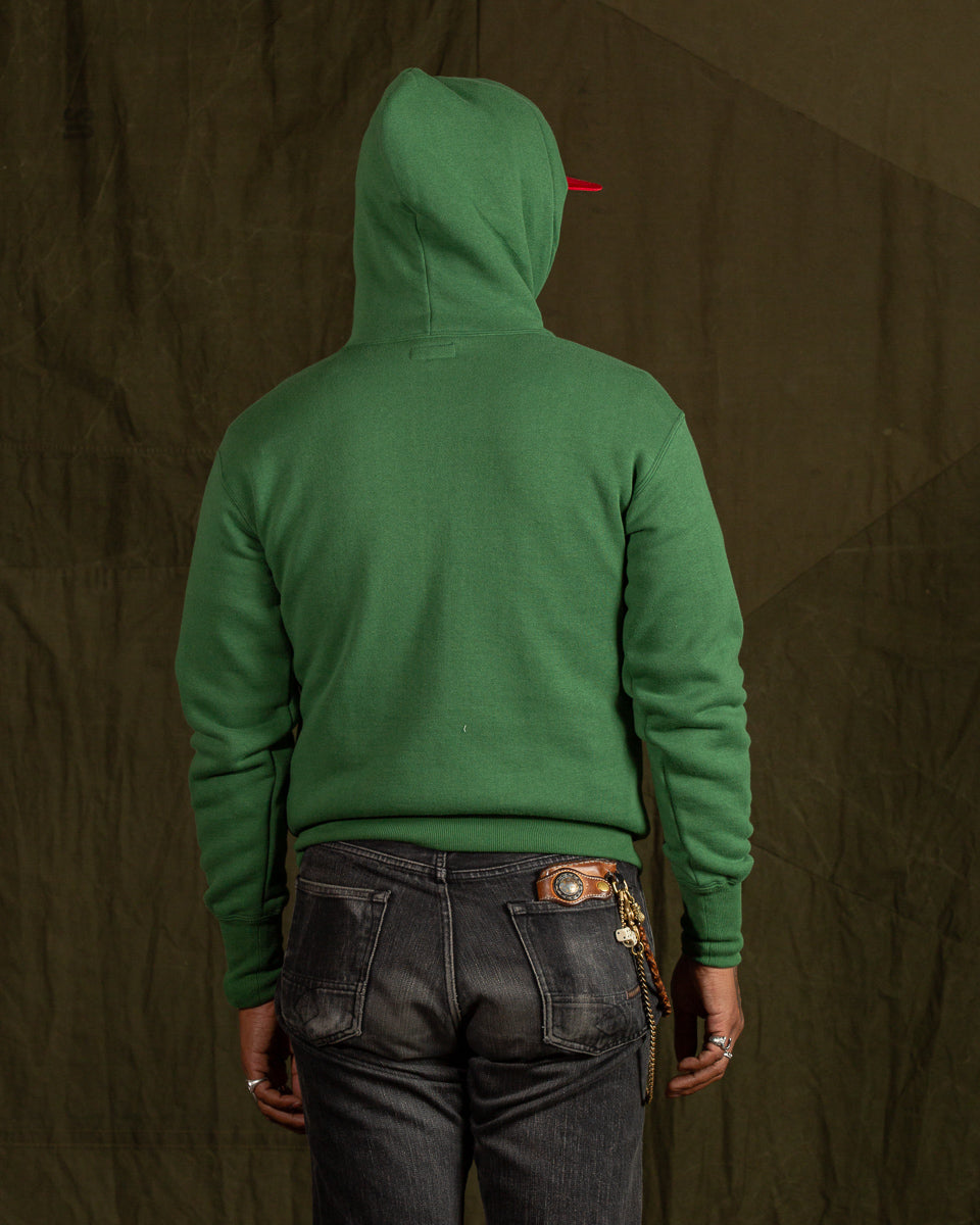 The Real McCoy's Loopwheel Pullover Hoodie - Shamrock - Standard & Strange