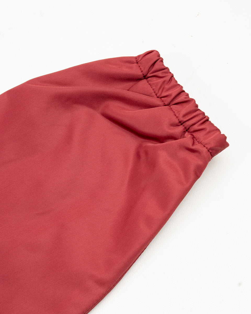 The Real McCoy's Nylon Coach Jacket / Birdies - Burgundy - Standard & Strange