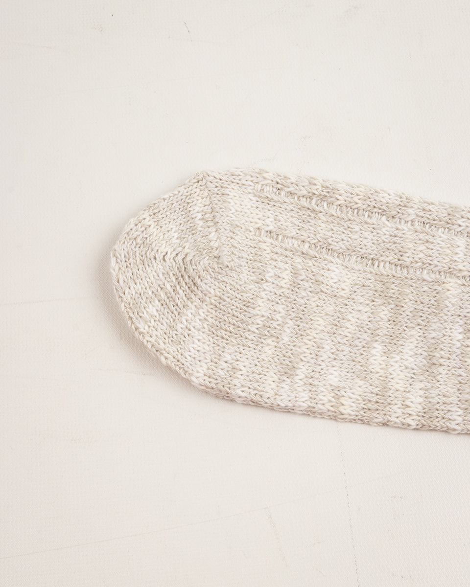 The Real McCoy's Outdoor Socks 'Camp' - Snow Gray - Standard & Strange