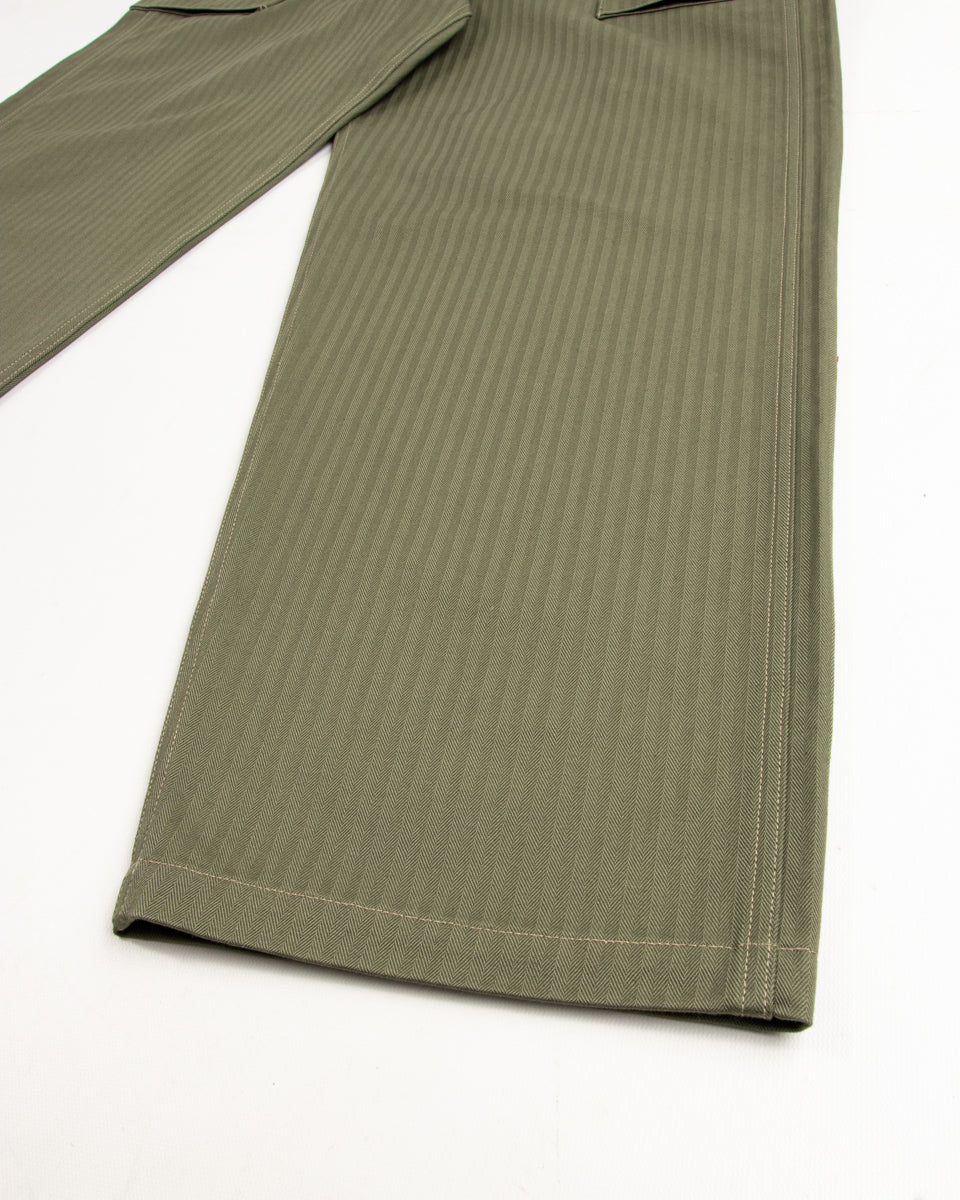 The Real McCoy's P-44 Utility Trousers - Sage Green - Standard & Strange