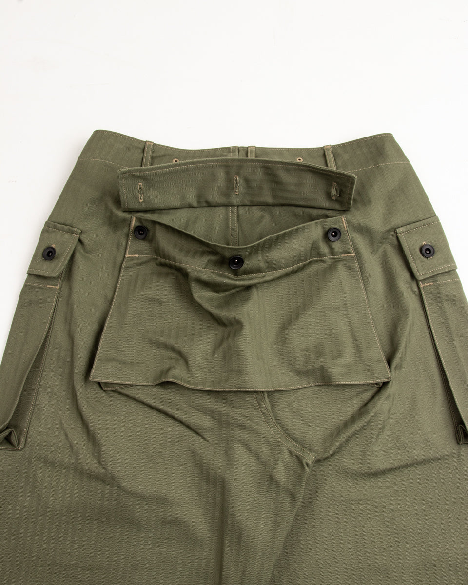 The Real McCoy's P-44 Utility Trousers - Sage Green - Standard & Strange