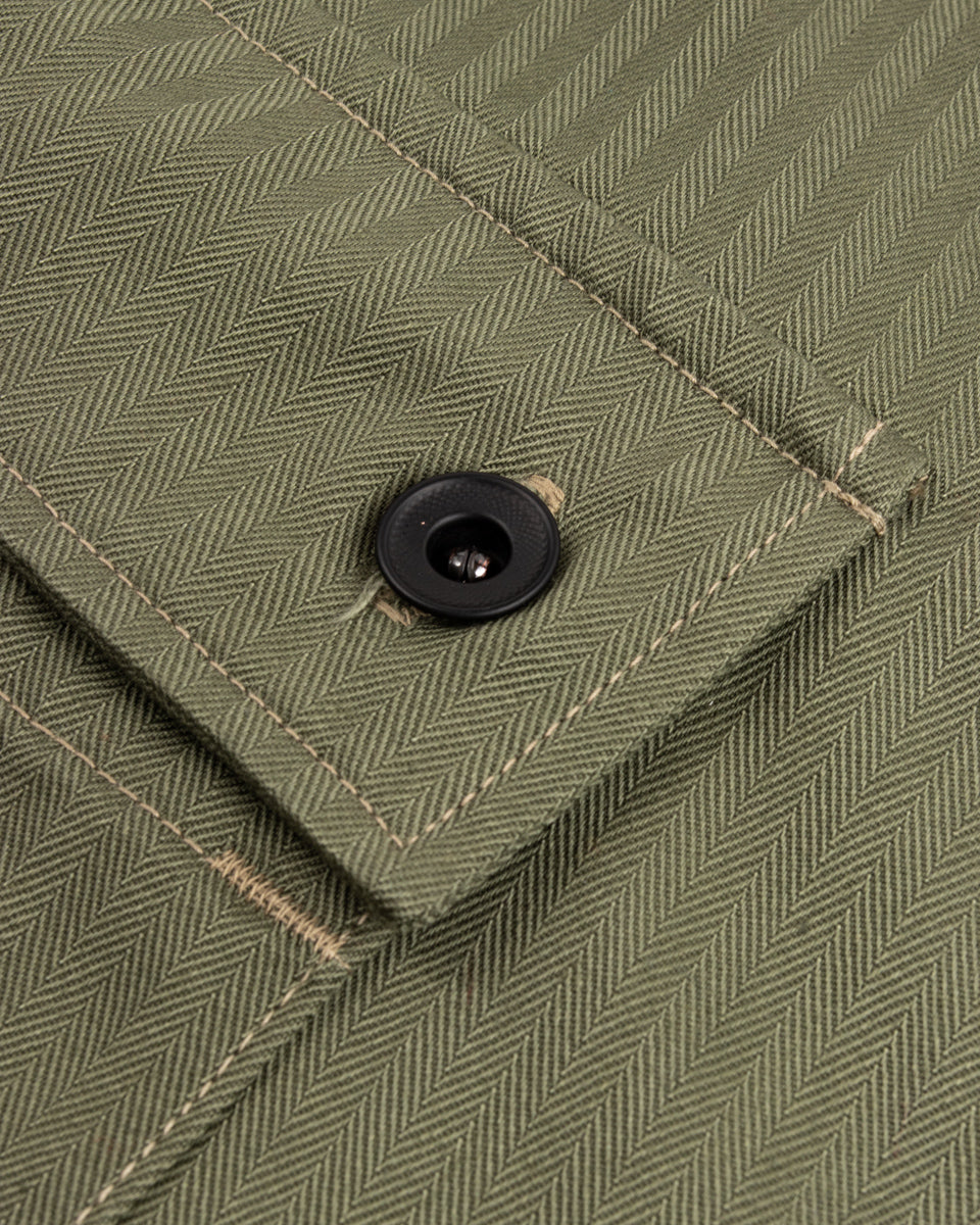The Real McCoy's P-44 Utility Trousers - Sage Green - Standard & Strange