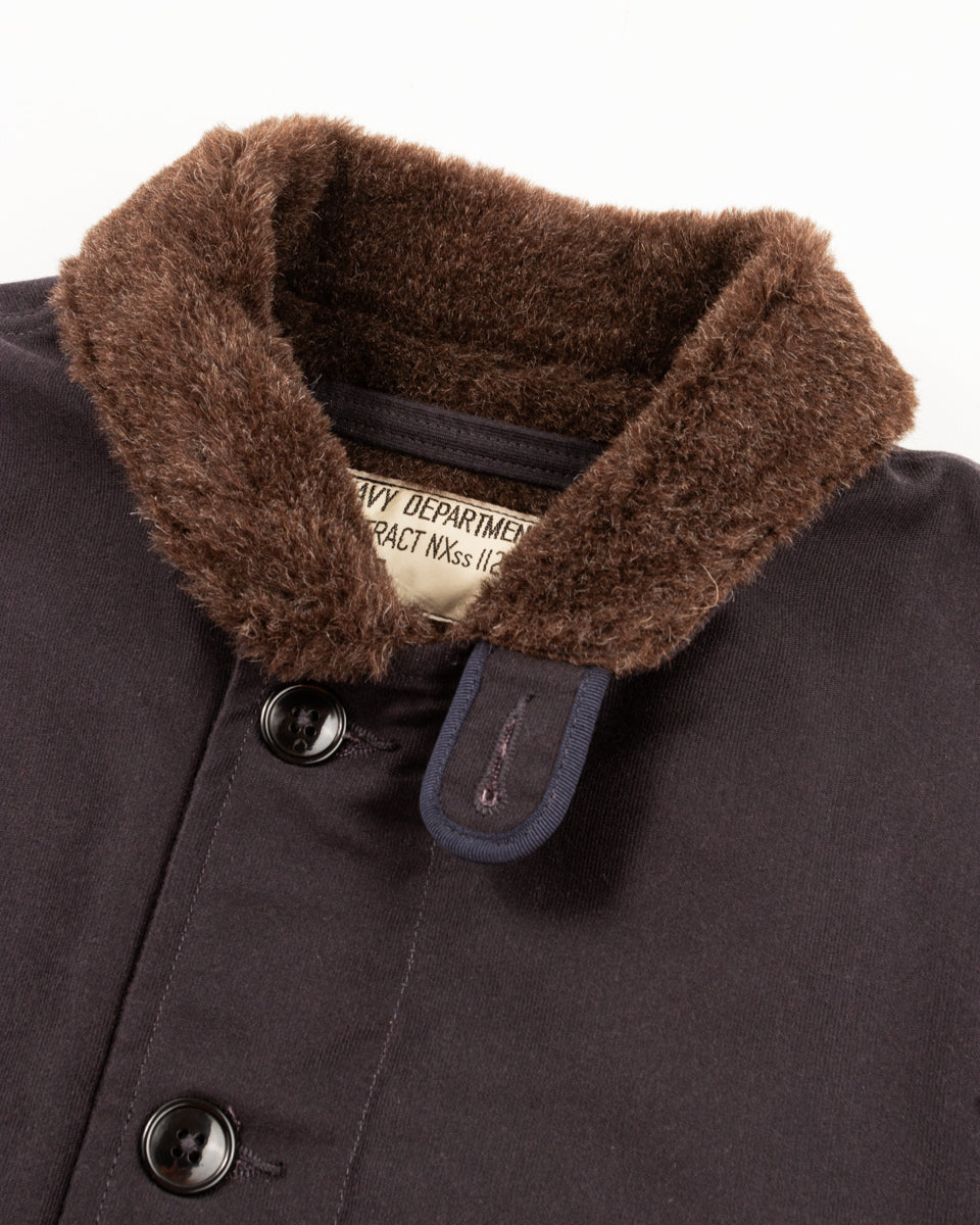 The Real McCoy's The Real McCoy's N-1 Deck Jacket (2021 Model) - Navy (Plain) - Standard & Strange