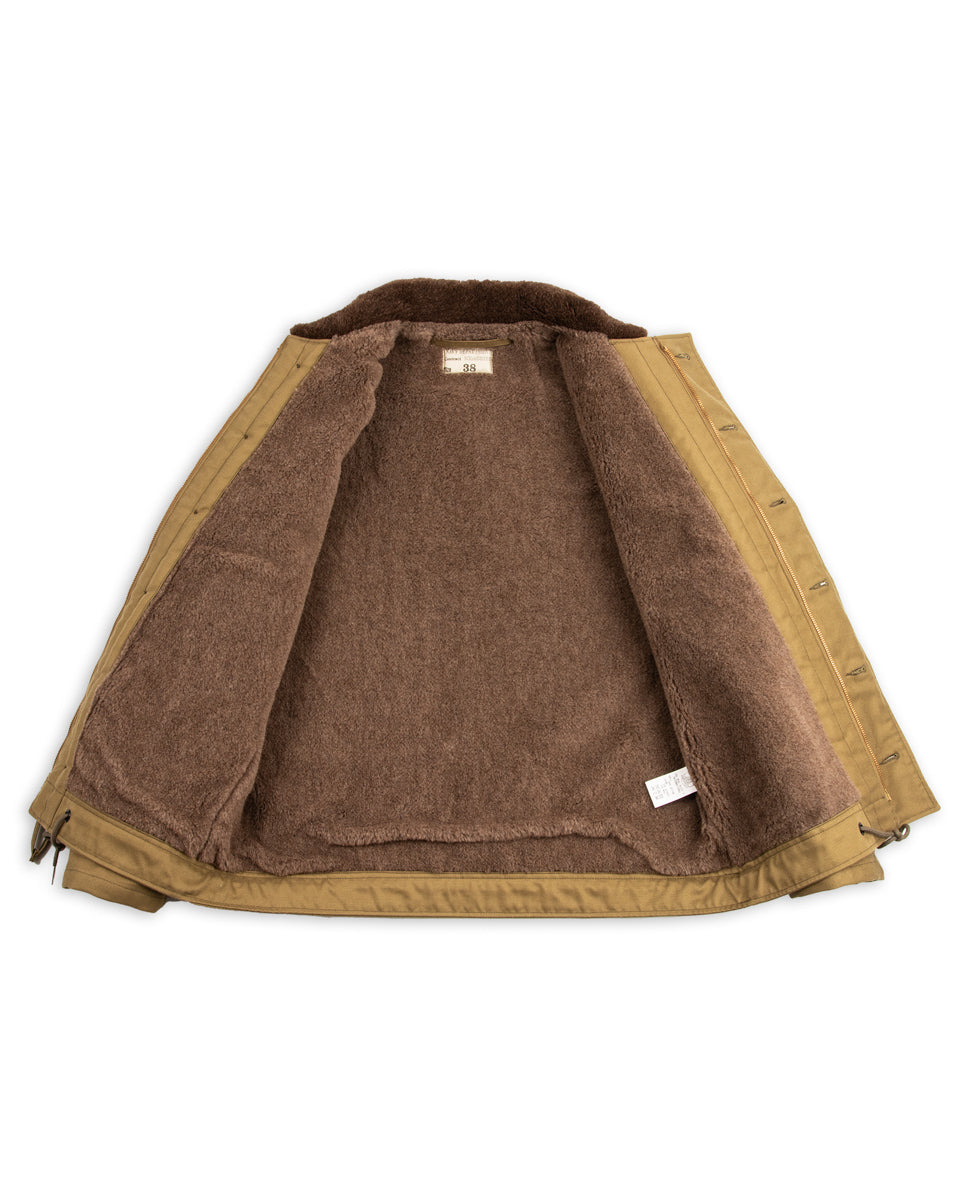 The Real McCoy's The Real McCoy's N-1 Deck Jacket (2022 Model) - Khaki (Plain) - Standard & Strange