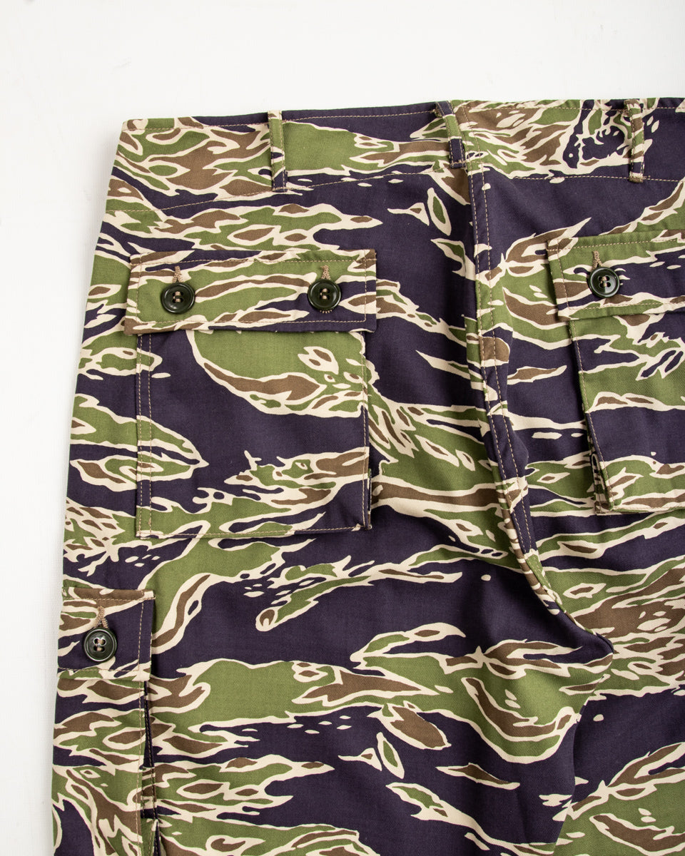 The Real McCoy's Tiger Camouflage Trousers - Late War Green - Standard & Strange