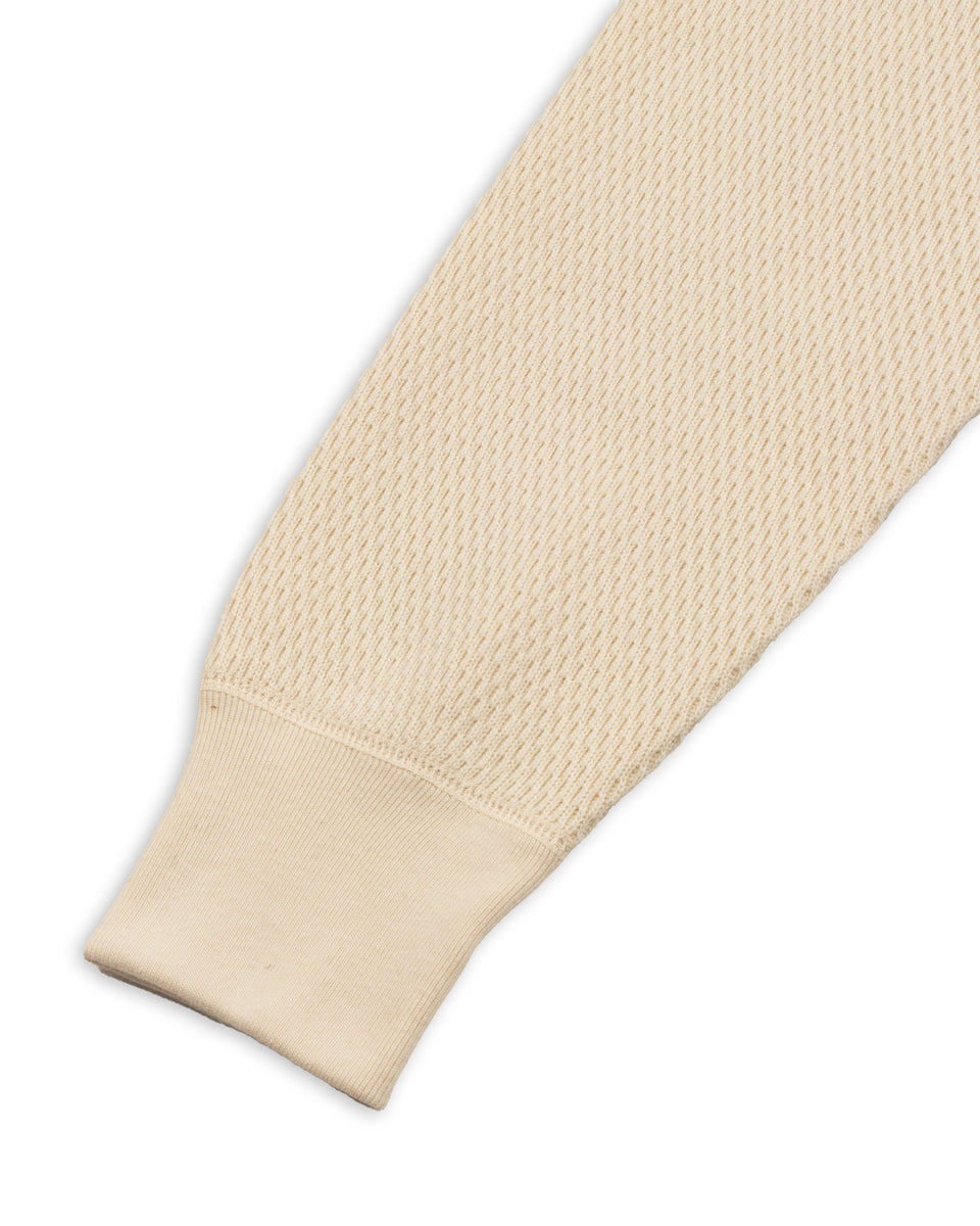 The Real McCoy's U.S. Army Military Thermal Shirt - Ivory - Standard & Strange