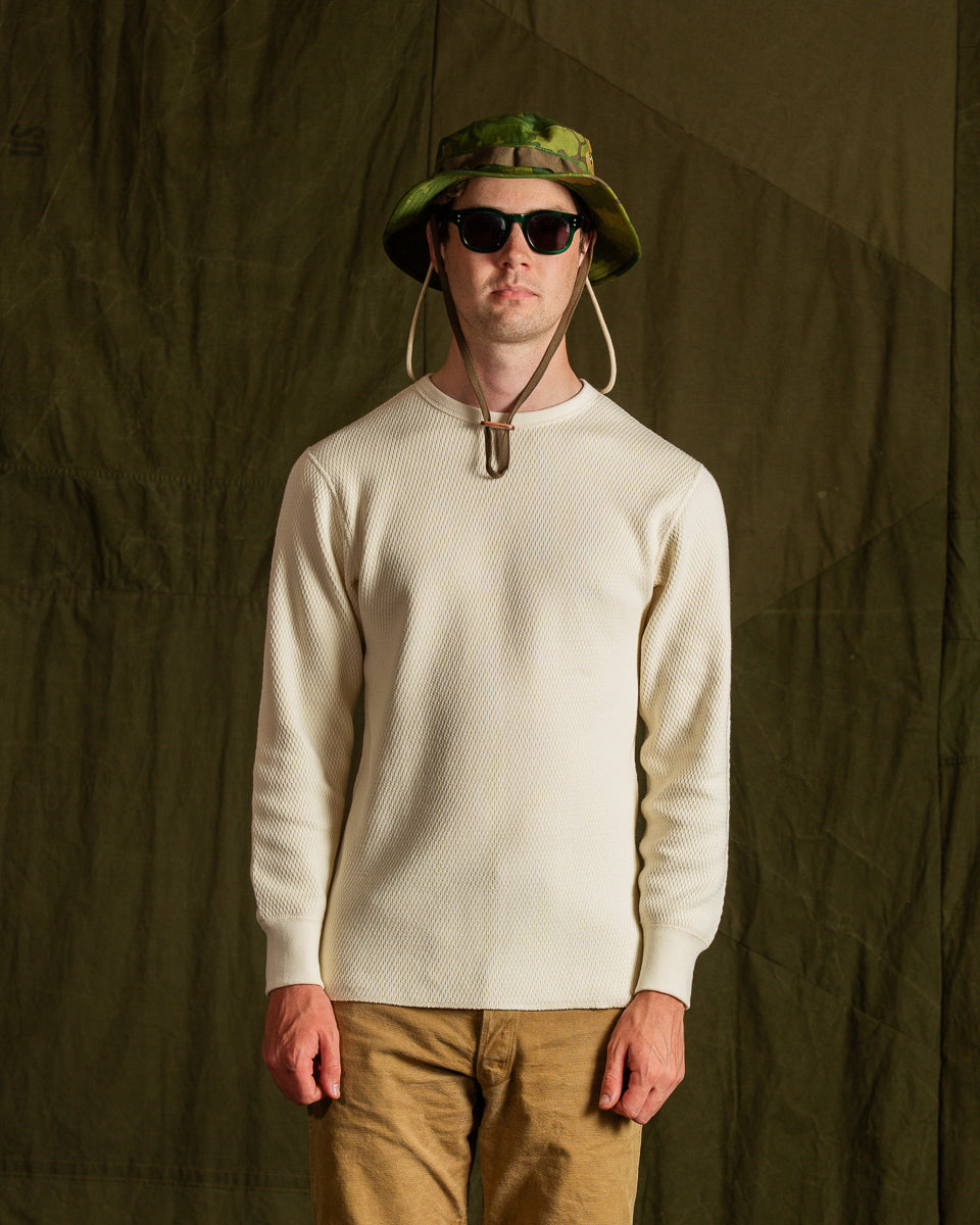 The Real McCoy's U.S. Army Military Thermal Shirt - Ivory - Standard & Strange