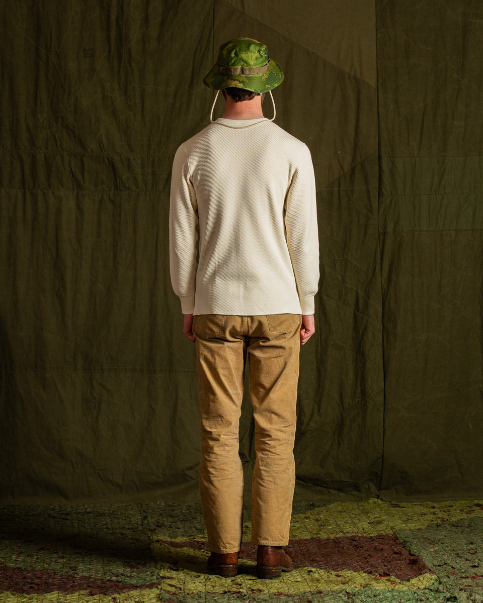 The Real McCoy's U.S. Army Military Thermal Shirt - Ivory - Standard & Strange