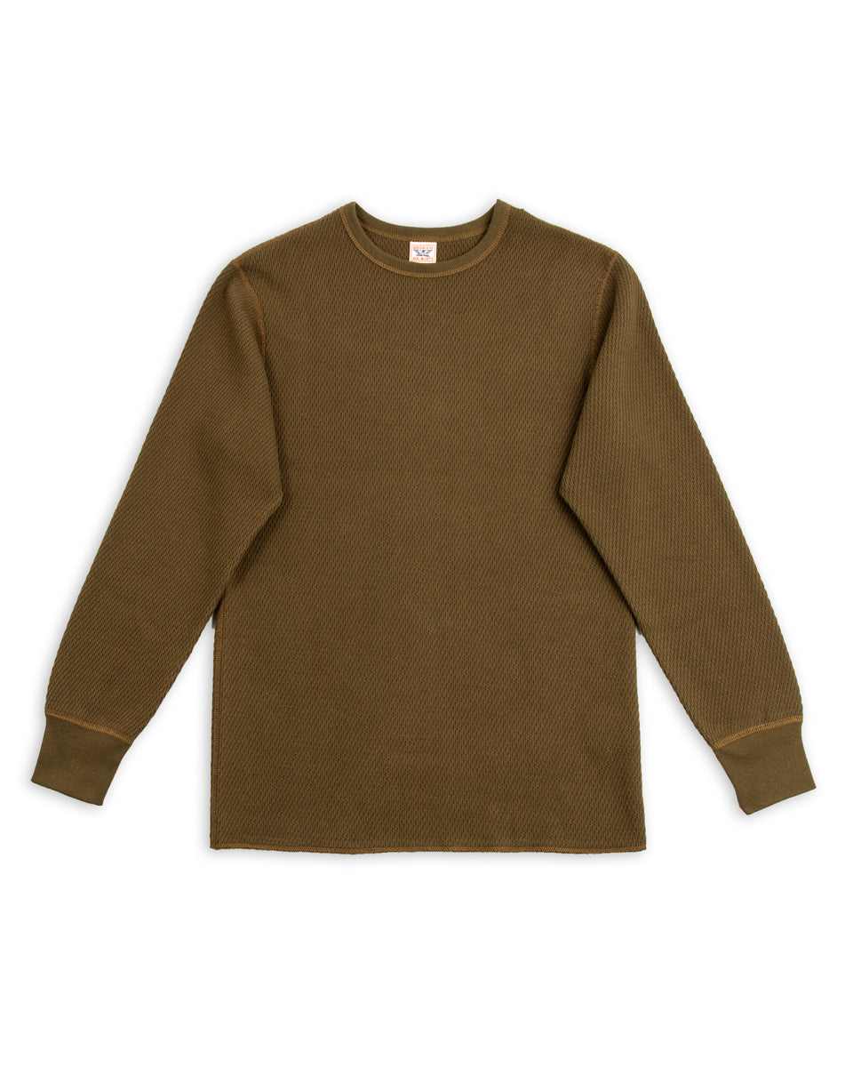 The Real McCoy's U.S. Army Military Thermal Shirt - Olive - Standard & Strange