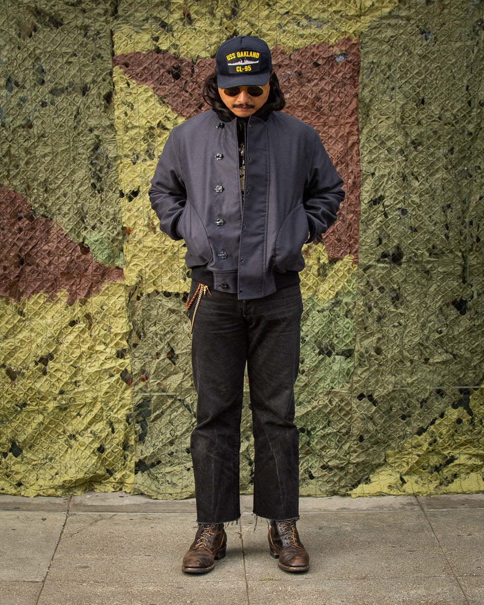 The Real McCoy's U.S.N. M-43 Deck Jacket - Navy - Standard & Strange