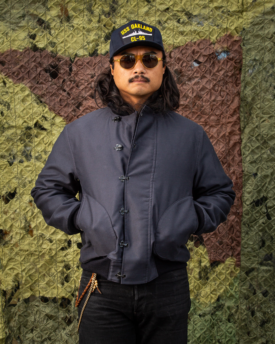 The Real McCoy's U.S.N. M-43 Deck Jacket - Navy - Standard & Strange