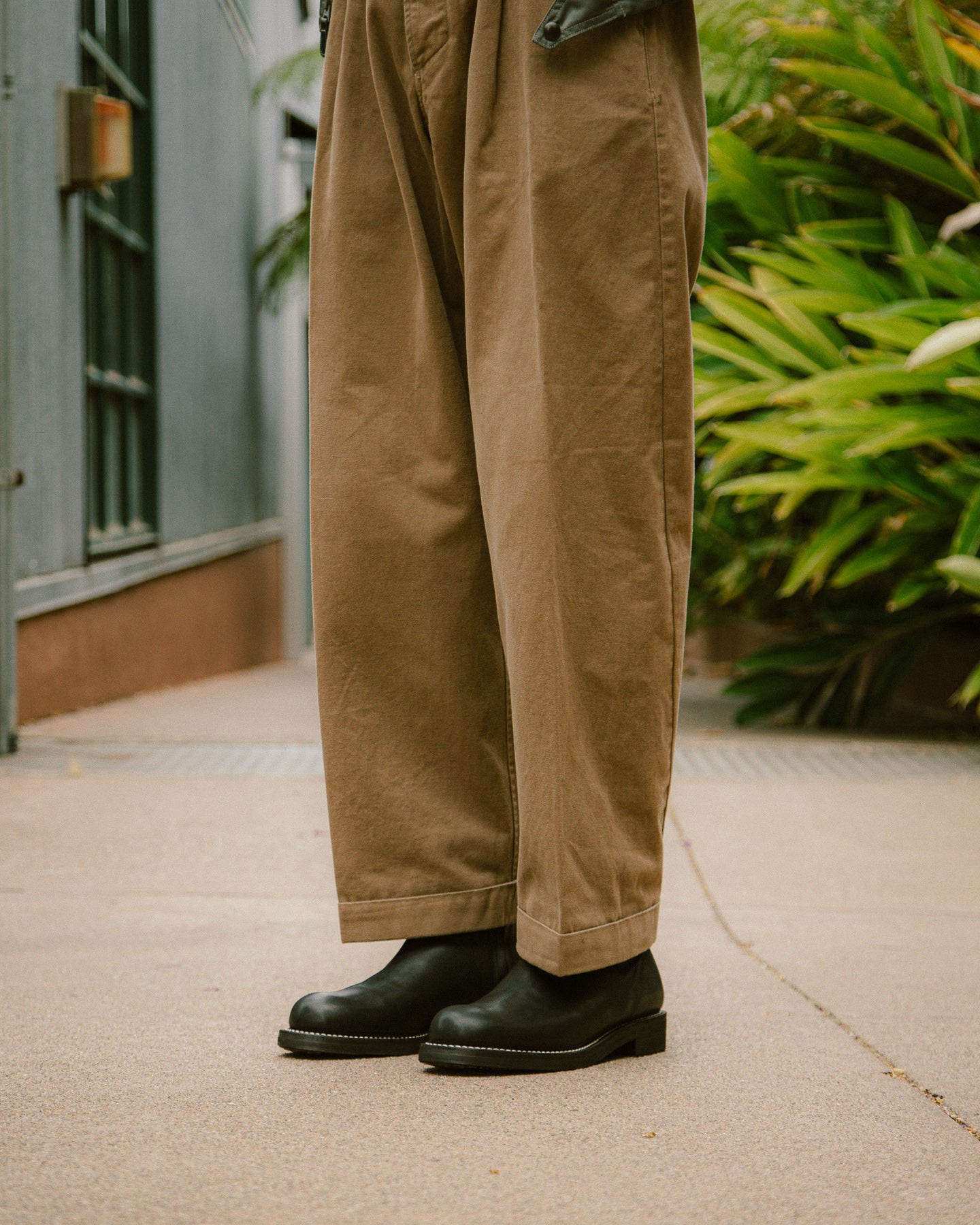 Casper Side Zip Boot - Black Kobe Shrink