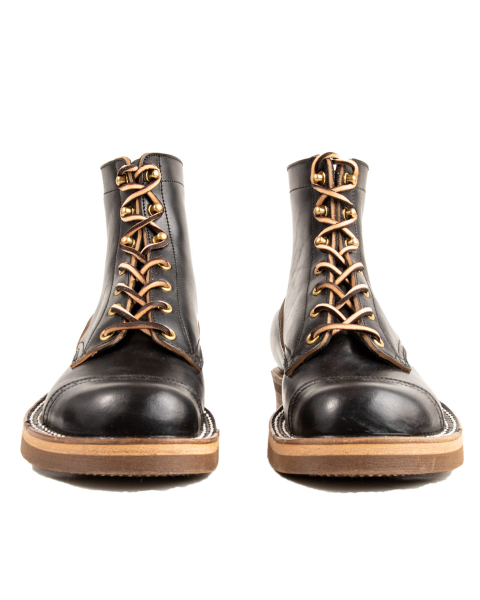 Rolling Dub Trio Roots 6" Boot - Black Horsebutt - Standard & Strange