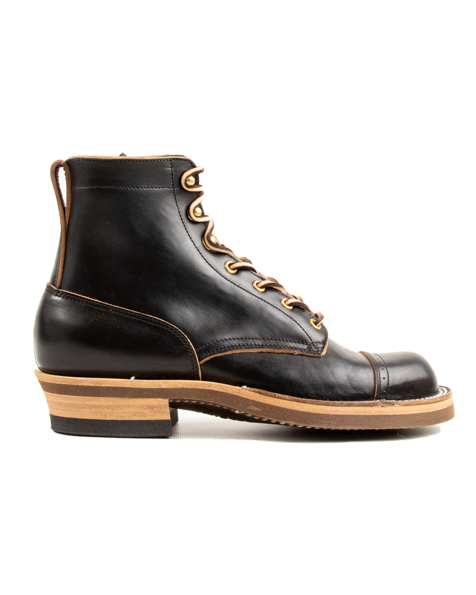 Rolling Dub Trio Roots 6" Boot - Black Horsebutt - Standard & Strange