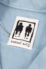 Samuel Zelig High Dive Camp Shirt - Light Blue - Standard & Strange