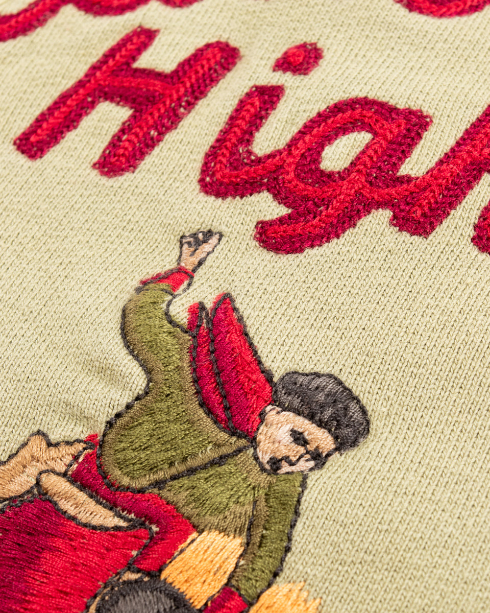 Samuel Zelig Meadowood Crewneck - Sage - Standard & Strange