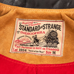 Simmons Bilt S&S x Indigofera Rolling Thunder Leather Jacket - Standard & Strange
