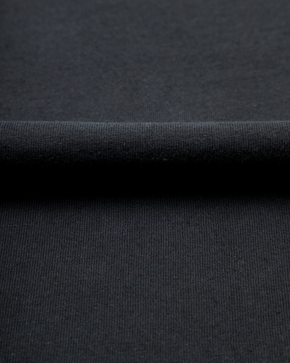 W'Menswear Bowl Tee - Black Cotton/Hemp - Standard & Strange