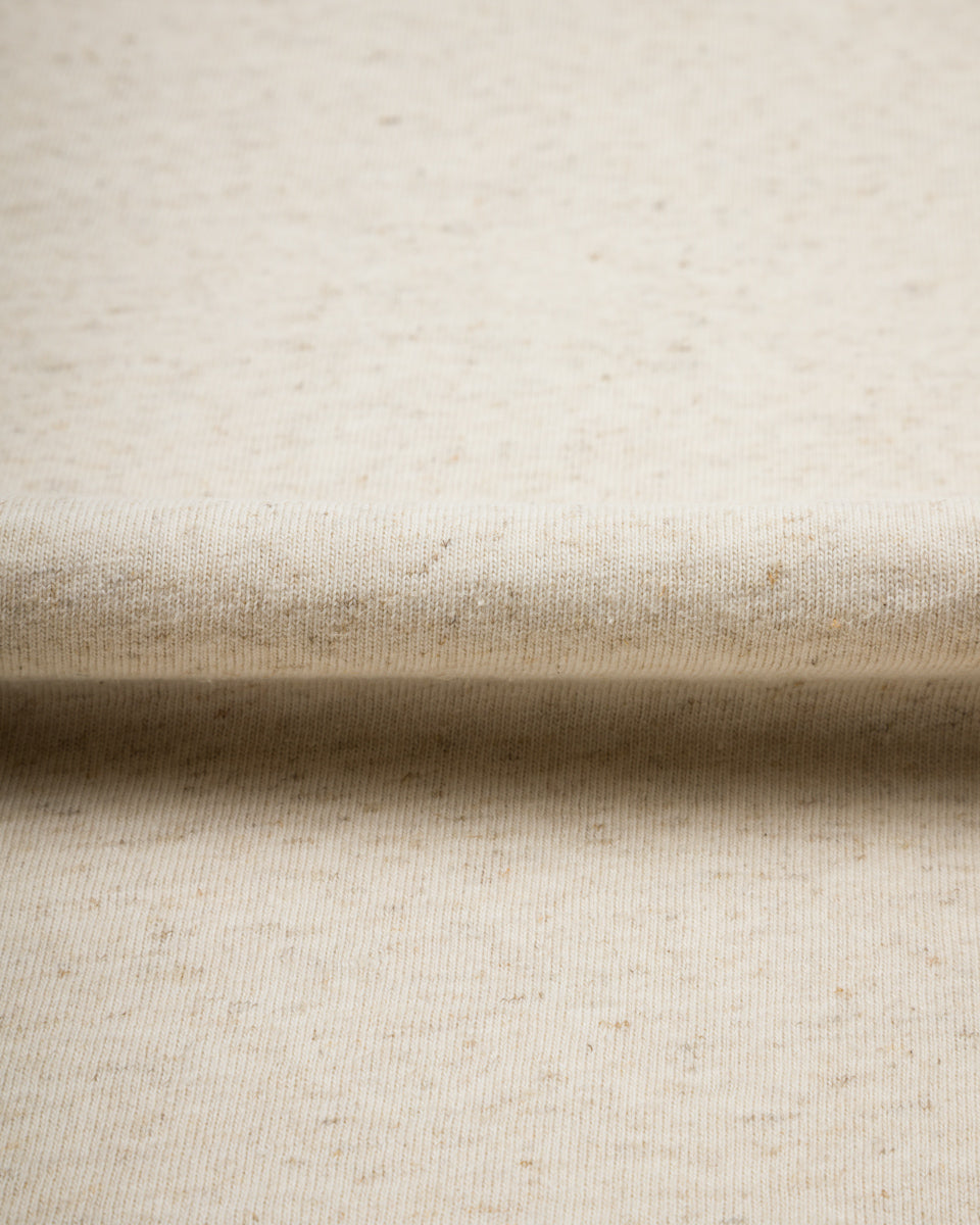 W'Menswear Bowl Tee - Oatmeal Cotton/Hemp - Standard & Strange