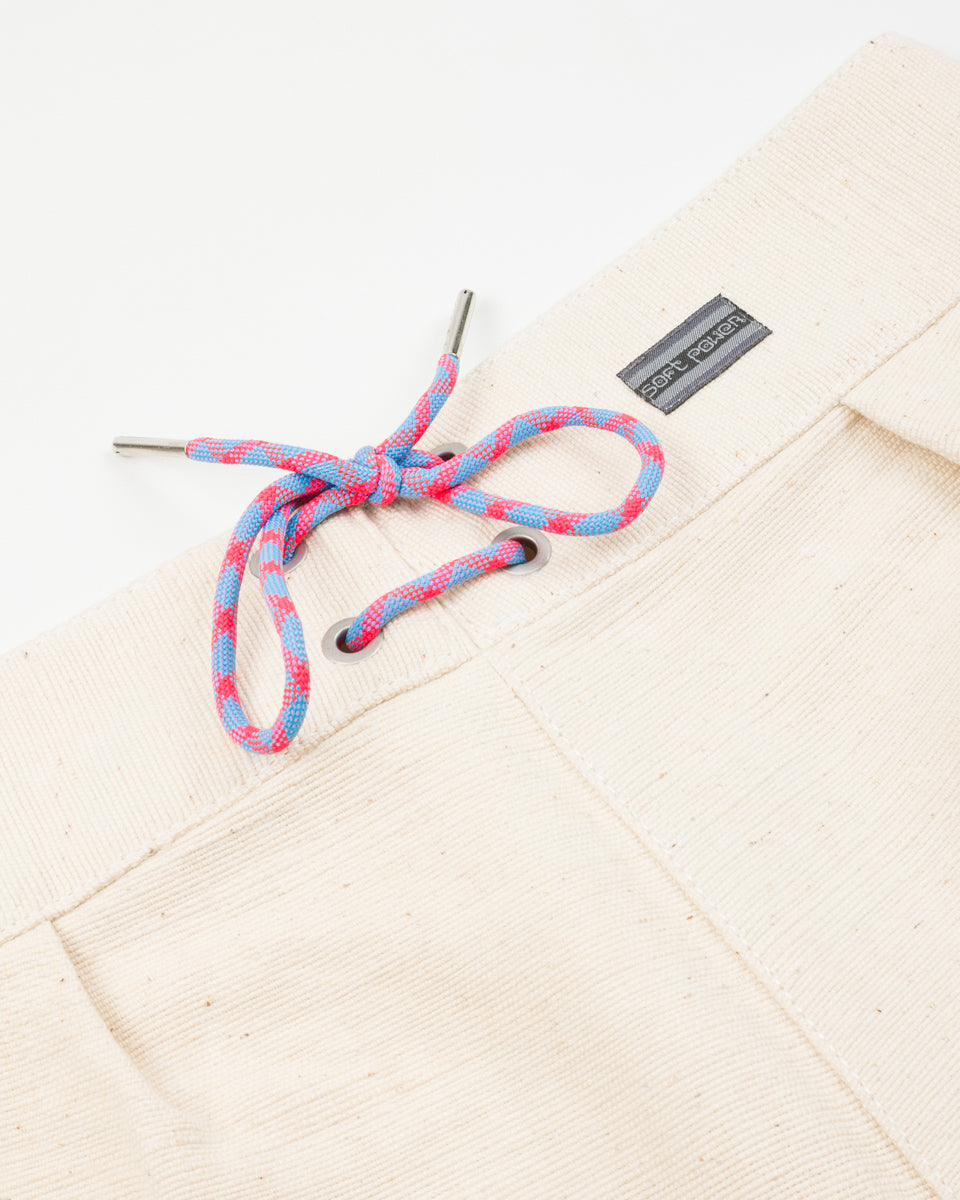 W'Menswear Burnout Pants - Natural - Standard & Strange