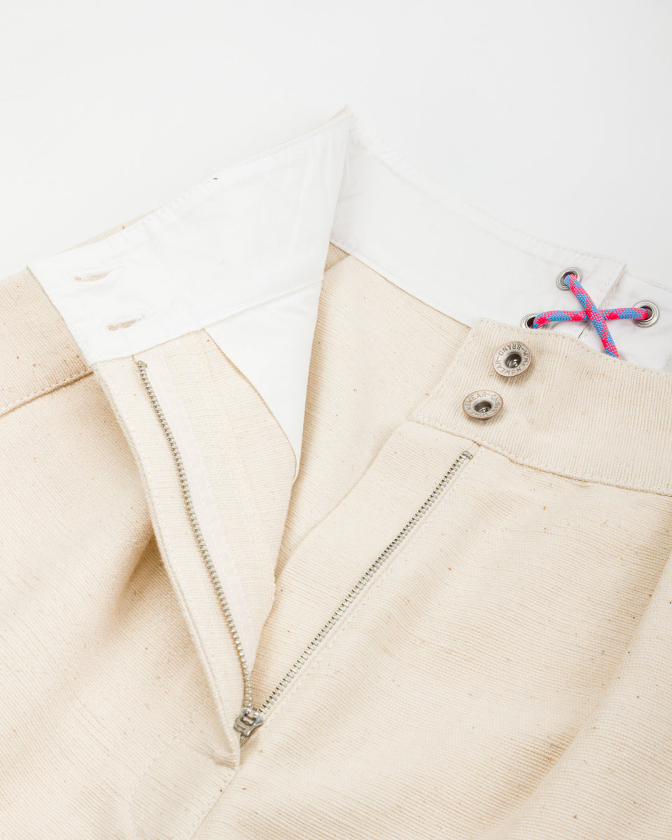 W'Menswear Burnout Pants - Natural - Standard & Strange