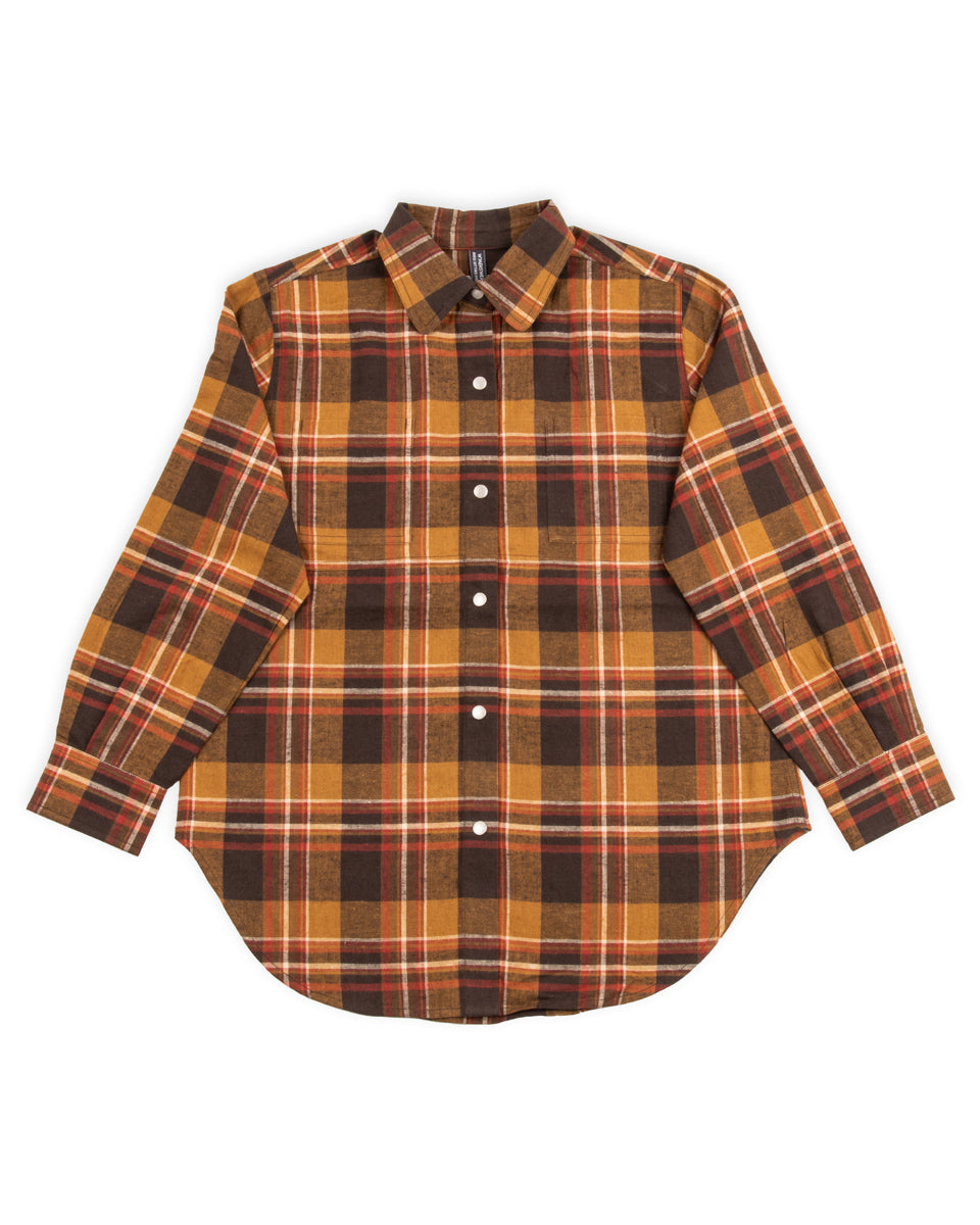 W'Menswear Crew Shirt - Check - Standard & Strange