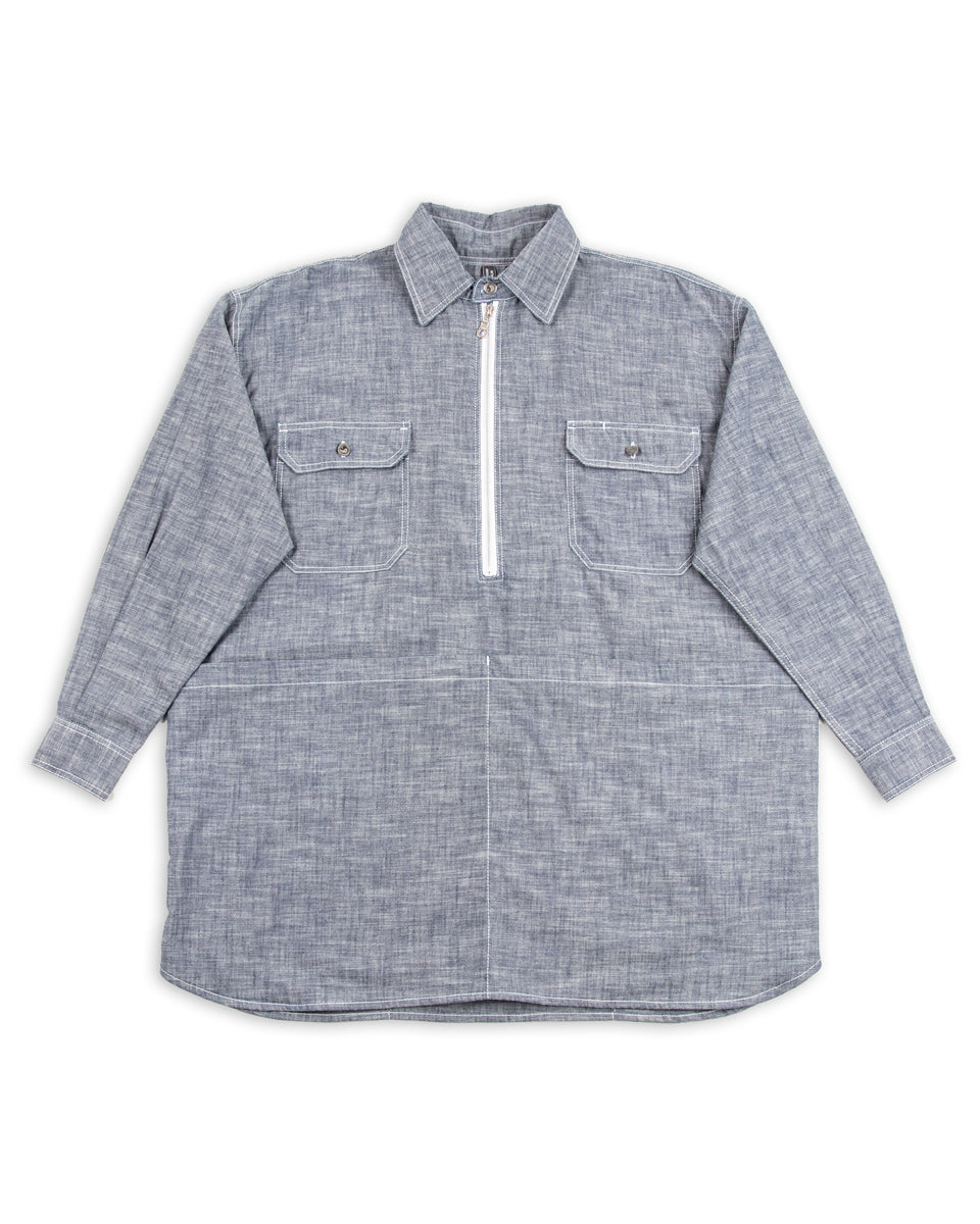 W'Menswear Mechanical Aid Shirt - Denim - Standard & Strange