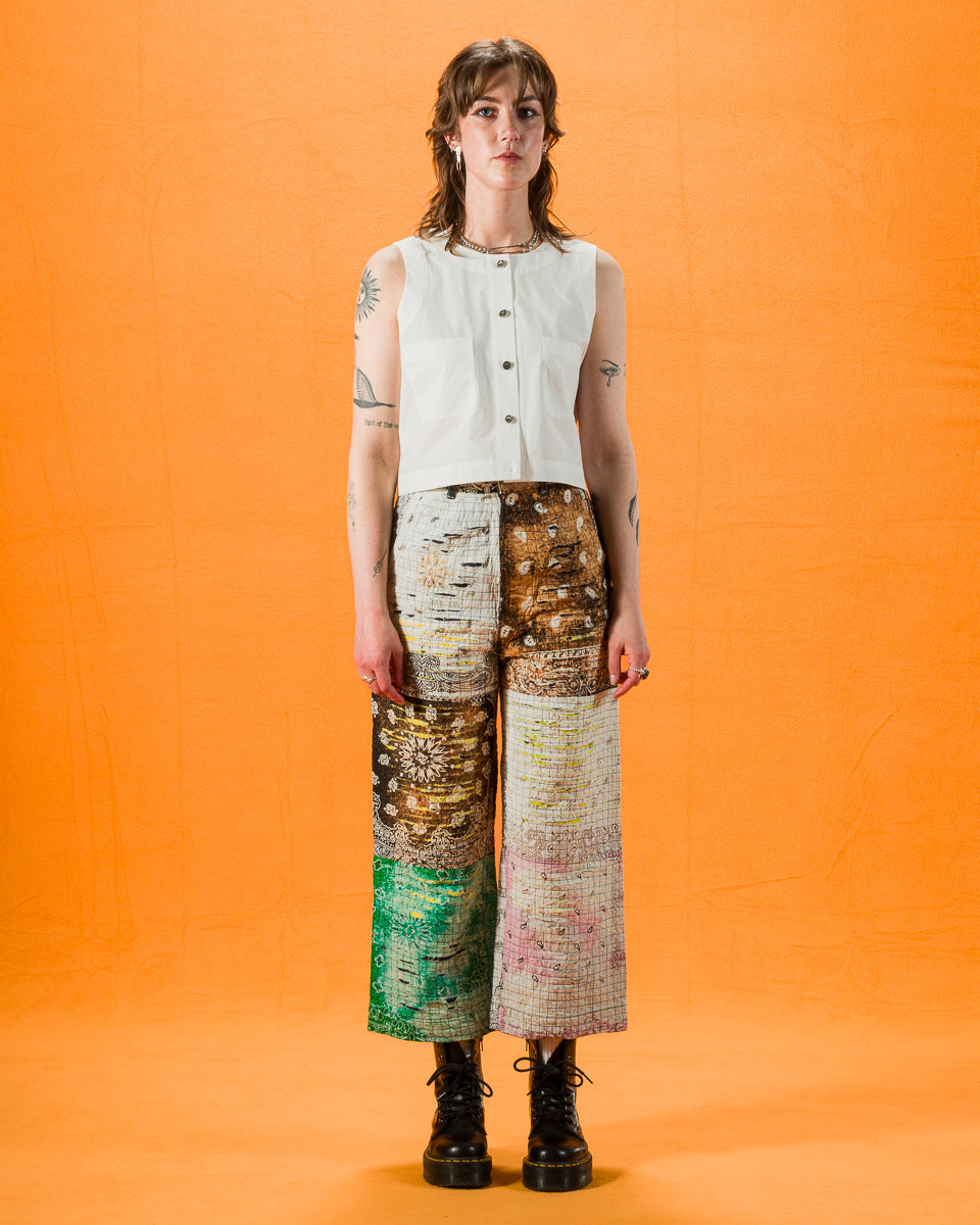 W'Menswear Naa Shirt - Off-White Cotton Nylon - Standard & Strange