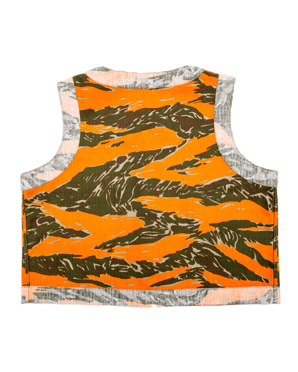 W'Menswear Naa Shirt - Orange Print - Standard & Strange