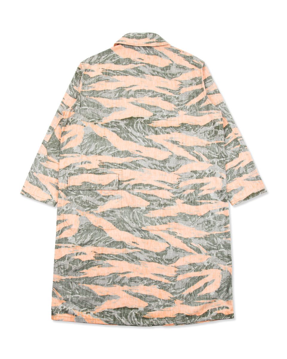 W'Menswear Nam Coat - Orange Print - Standard & Strange