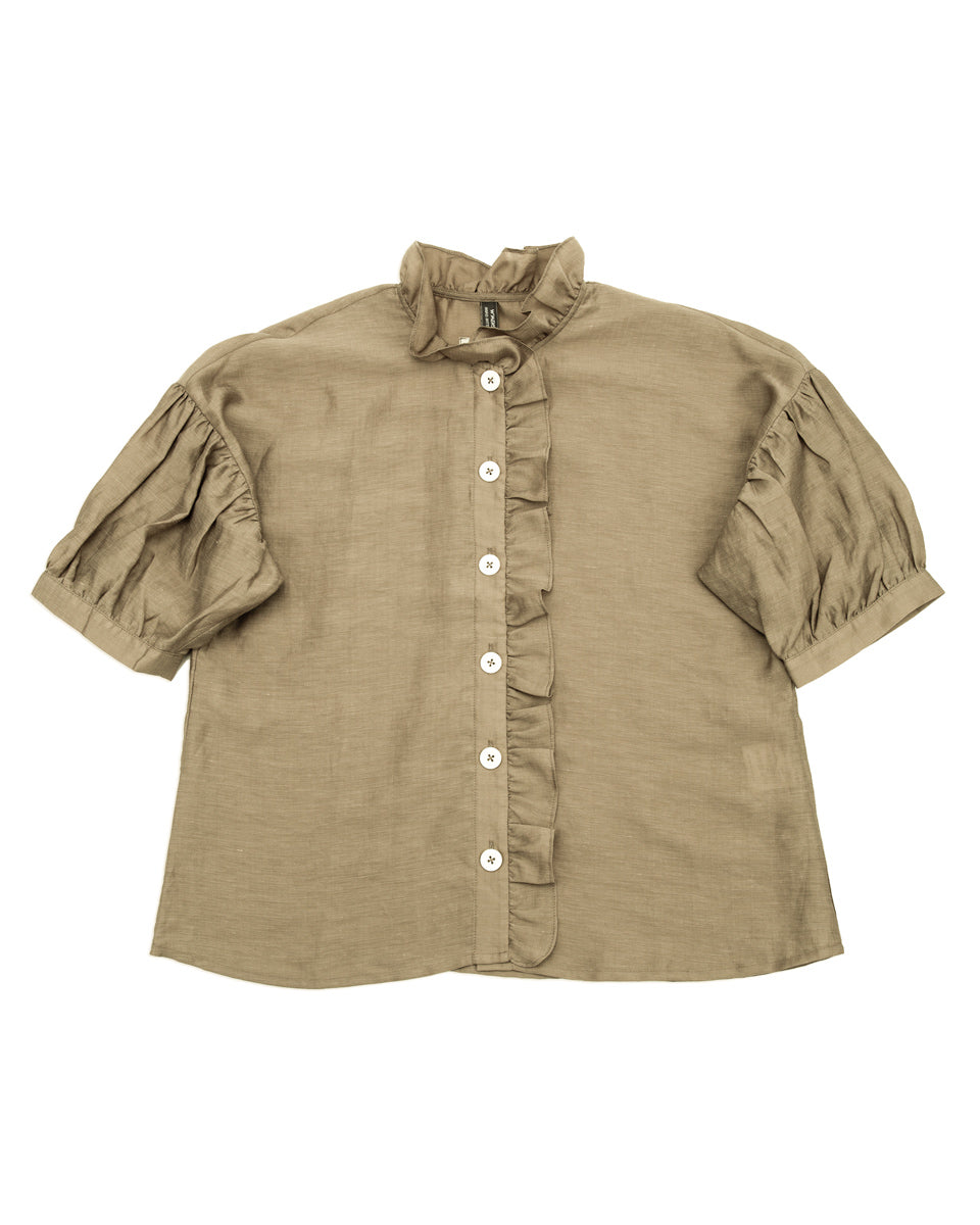 W'Menswear Play Shirt - Green - Standard & Strange