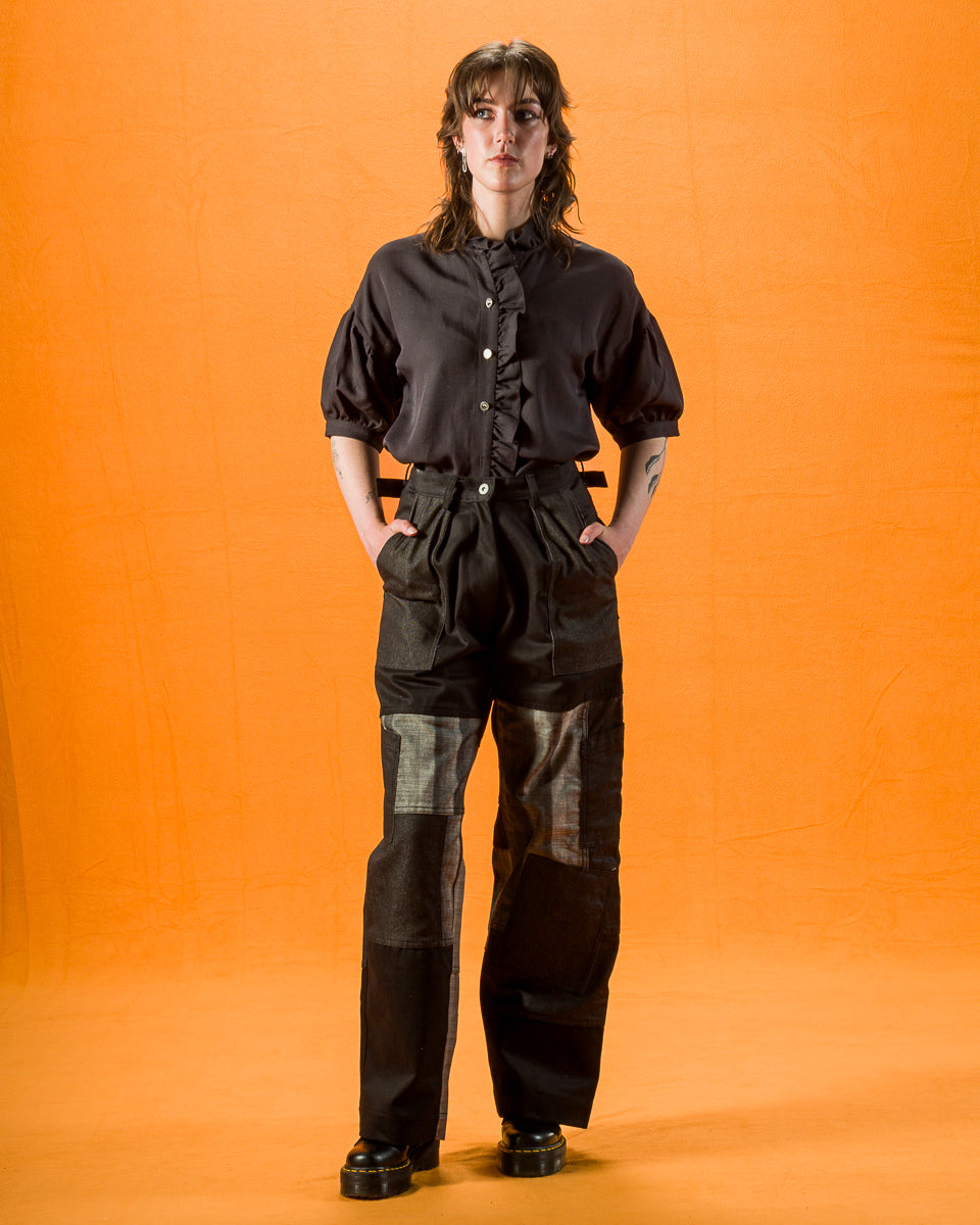 W'Menswear Unisex Freedom Flight Trouser - Black - Standard & Strange