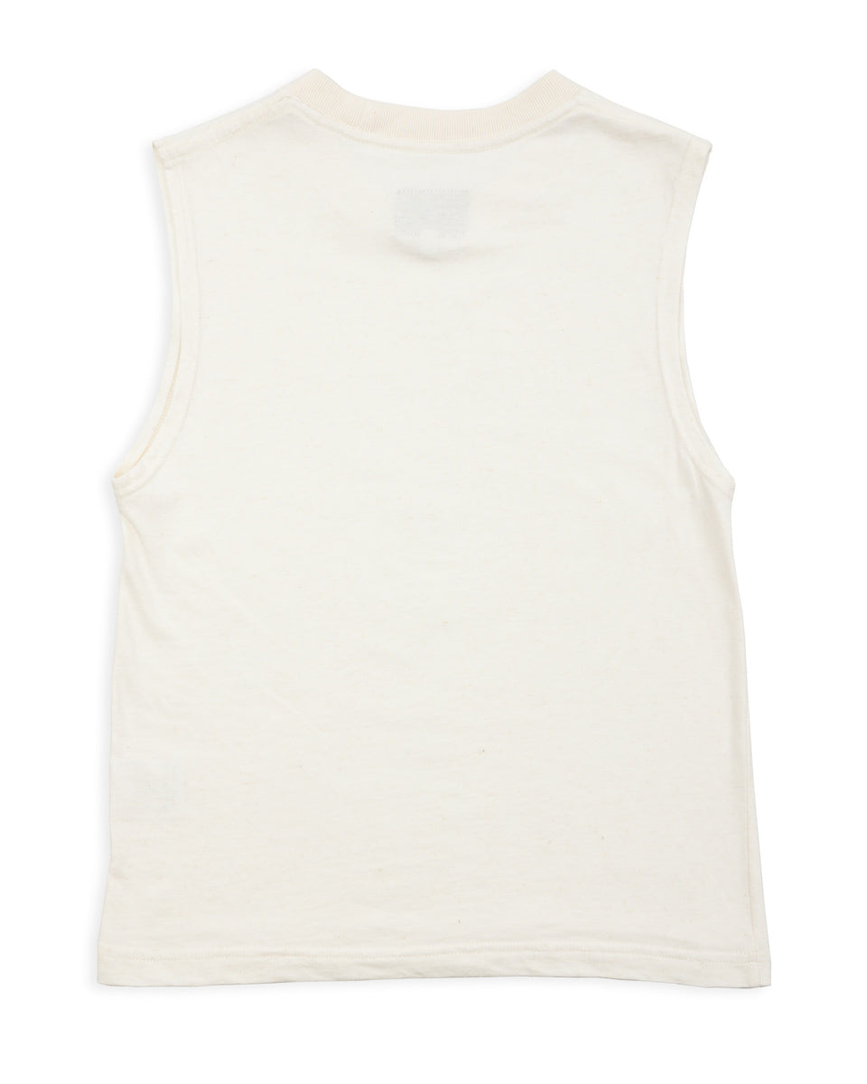 W'Menswear W'mens Tank - Oatmeal Cotton/Hemp - Standard & Strange