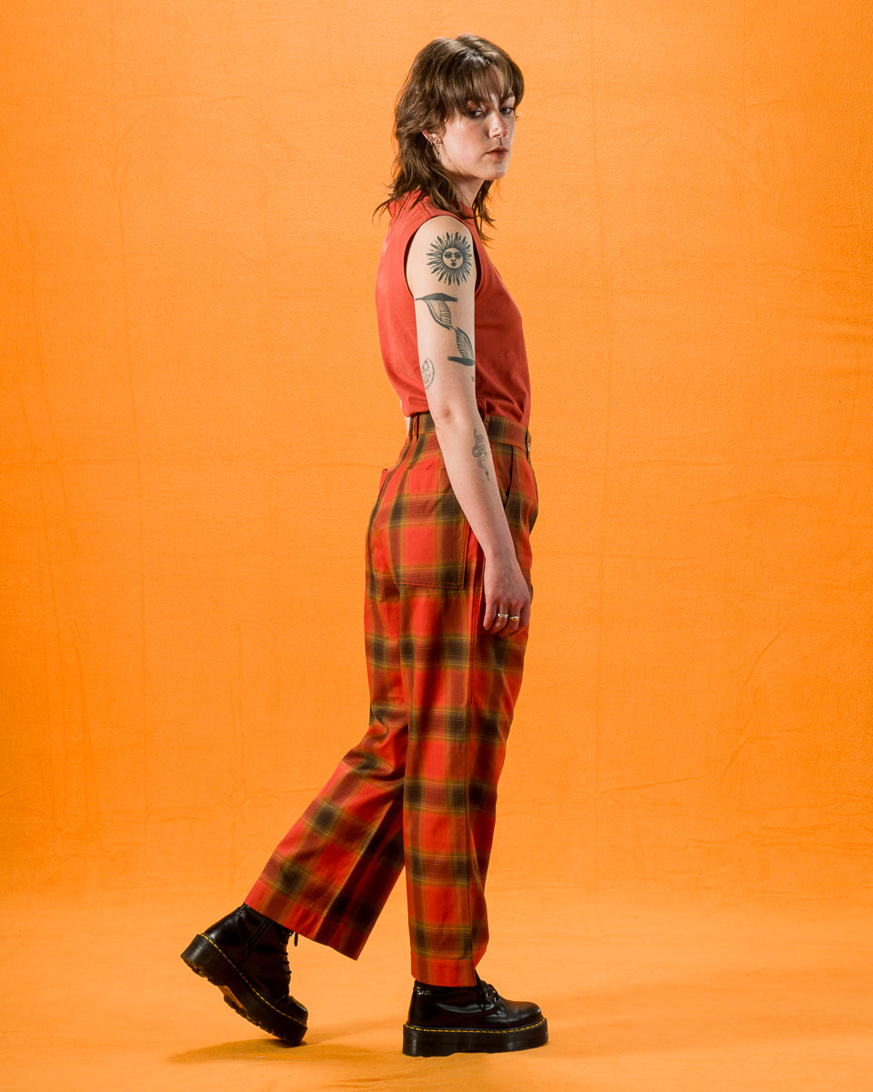 W'Menswear W'mens Work Trouser - Red - Standard & Strange