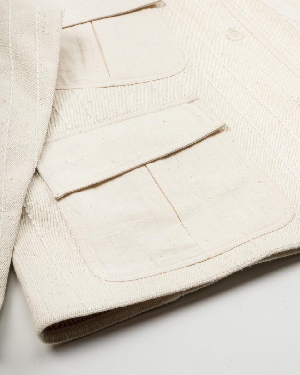 W'Menswear W'menswear x Kardo Ralley Jacket - Natural - Standard & Strange