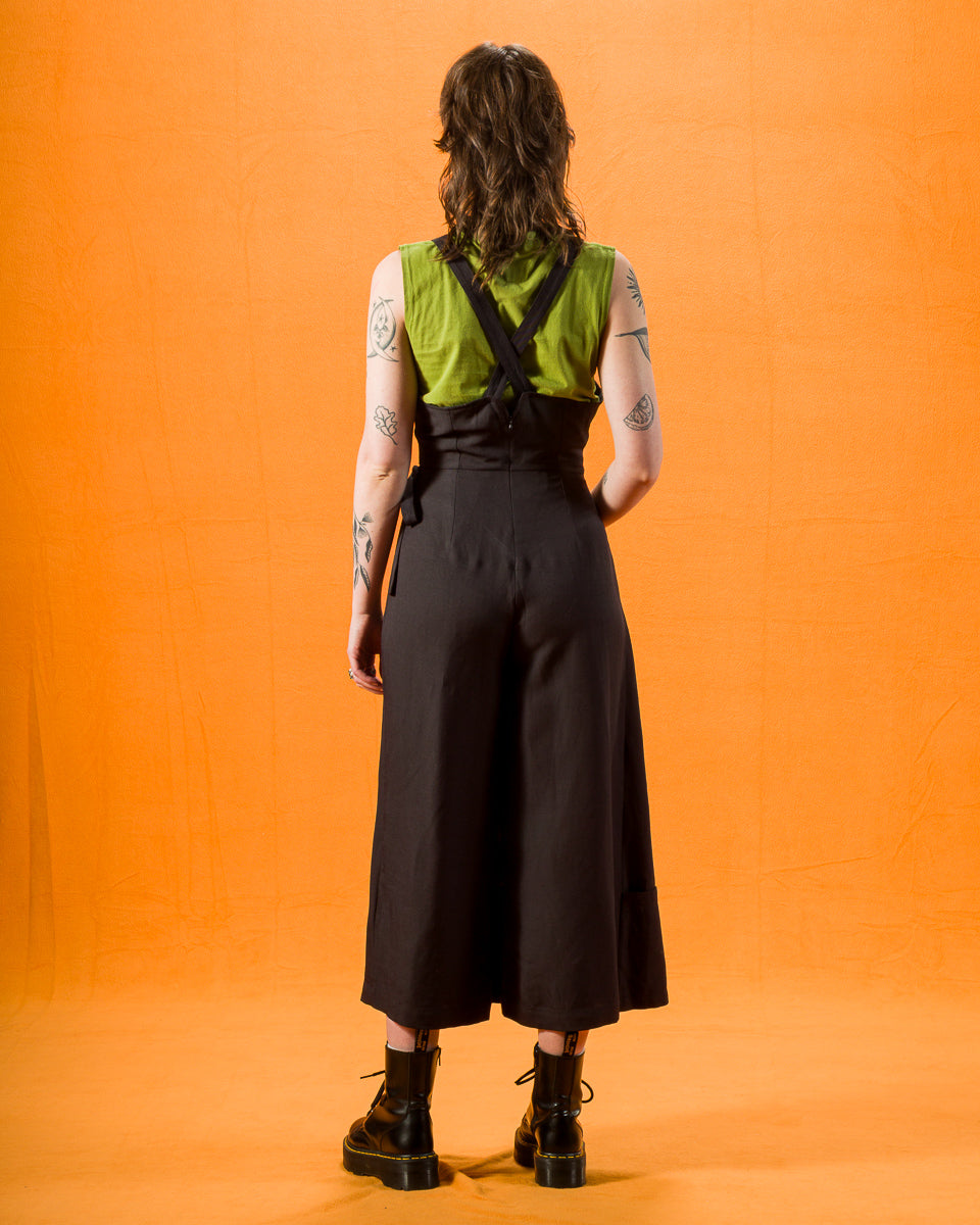 W'Menswear Wrap Coverall - Black - Standard & Strange
